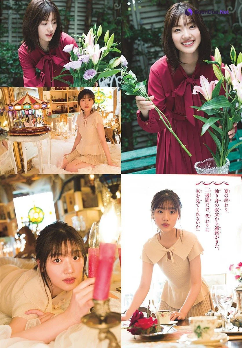 Mirei Sasaki 佐々木美玲, Shonen Sunday 2021 No.48 (週刊少年サンデー 2021年48号) - Photo 3