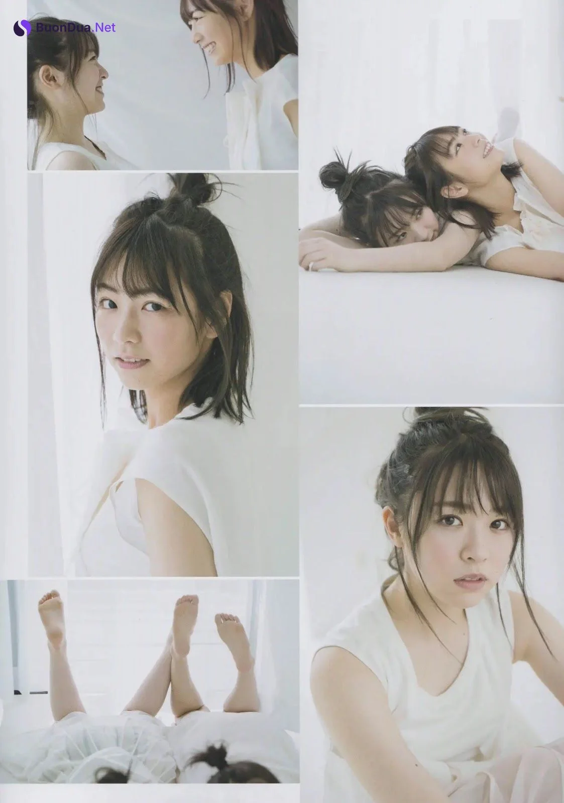 Miria Watanabe 渡辺みり愛, Hinako Kitano 北野日奈子, B.L.T. 2019.07 (ビー・エル・ティー 2019年7月号) - รูปภาพ 2