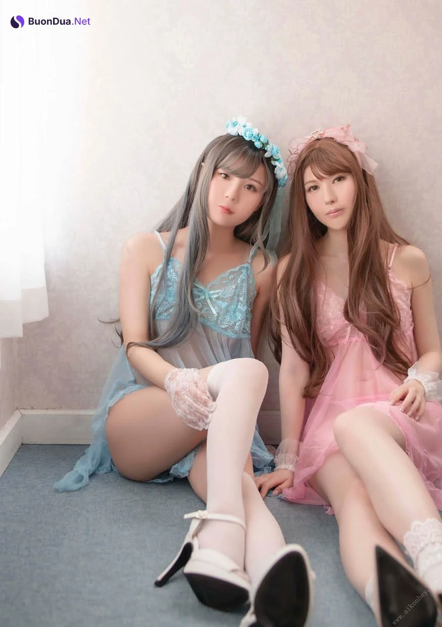 Miru Sakamichi 坂道みる, Mizuki Aiga 藍芽みずき, デジタル写真集 Count sheep [DeepSleep] Set.03 - รูปภาพ 5