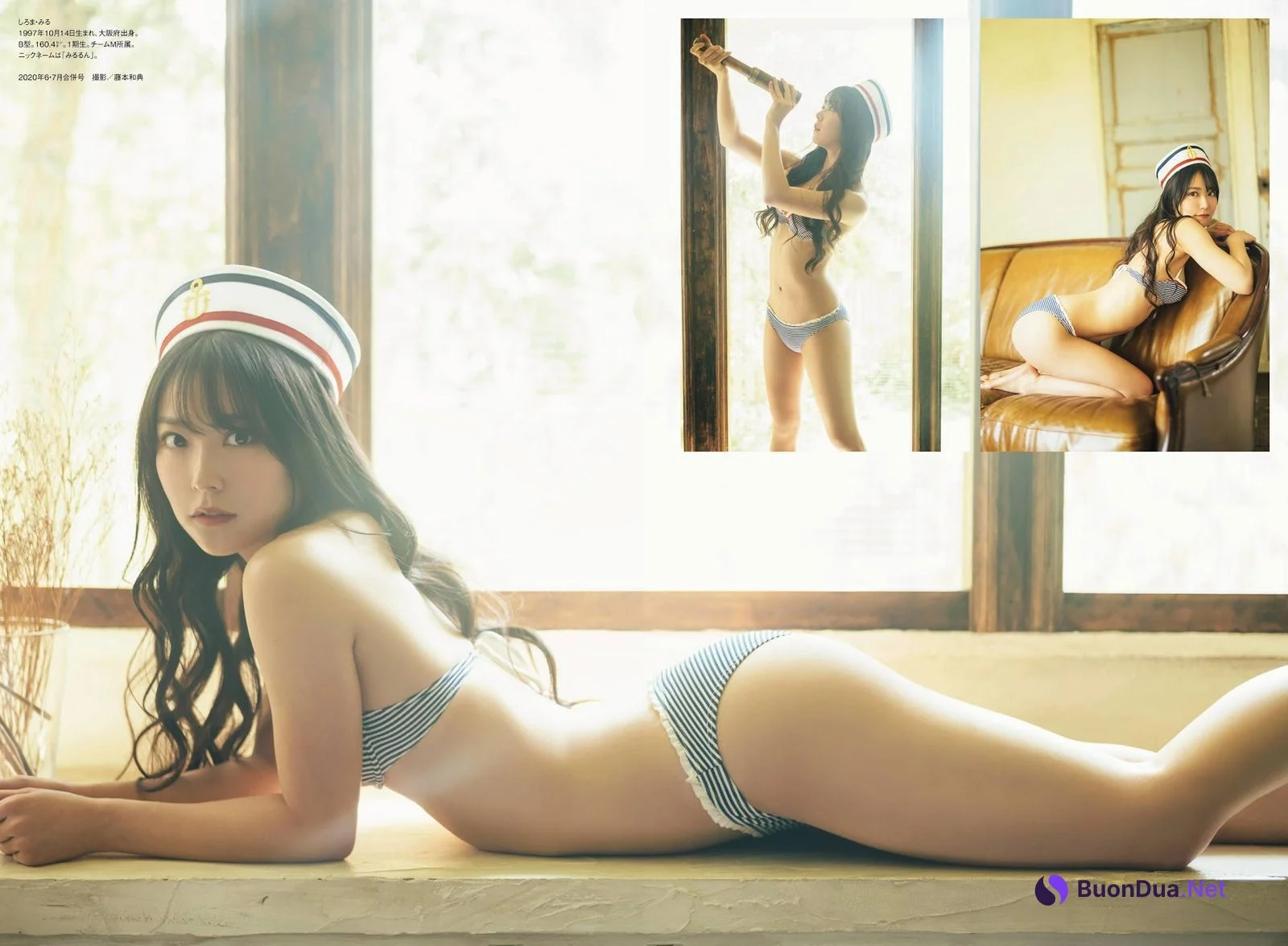 Miru Shiroma 白間美瑠, ENTAME 2020.12 (月刊エンタメ 2020年12月号) - Photo 2