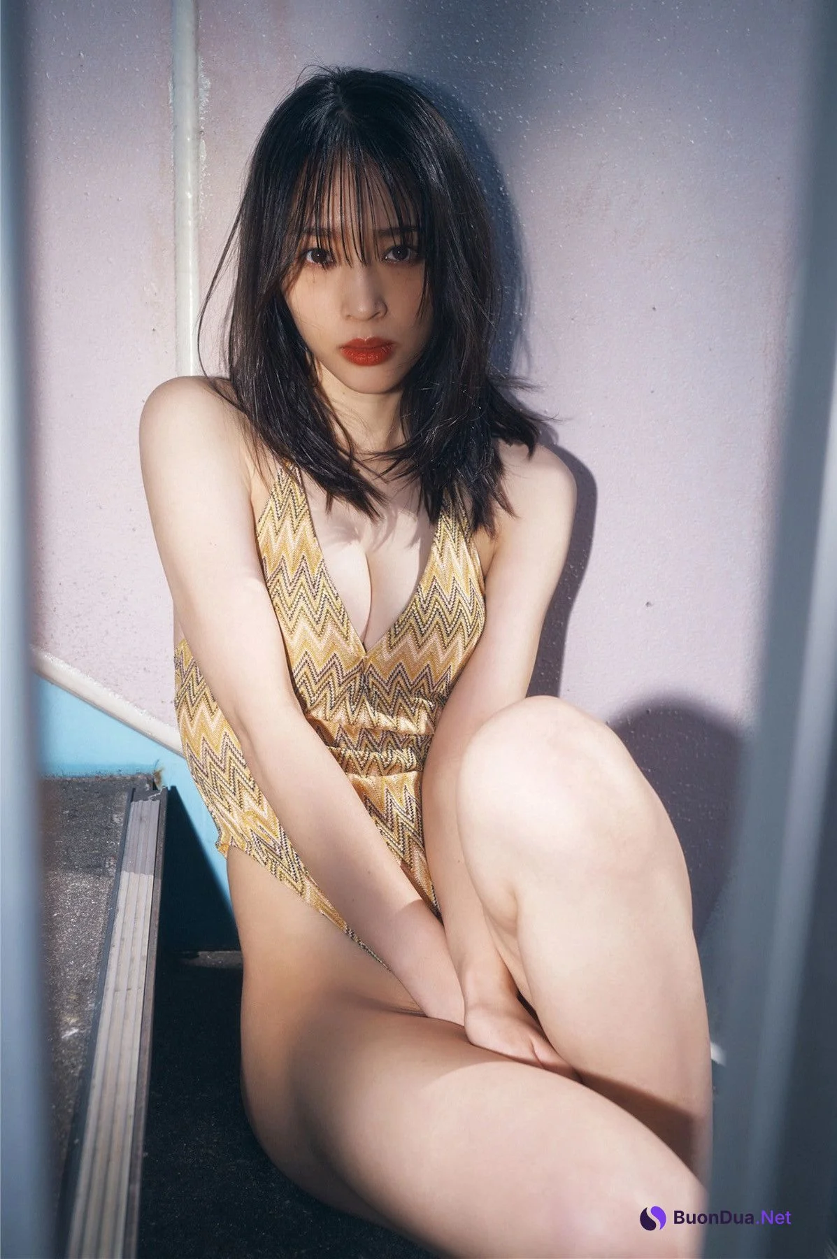 Misaki Jimbu 神部美咲, FLASHデジタル写真集 『ここだけの話 vol.2』 Set.04 - Photo 7