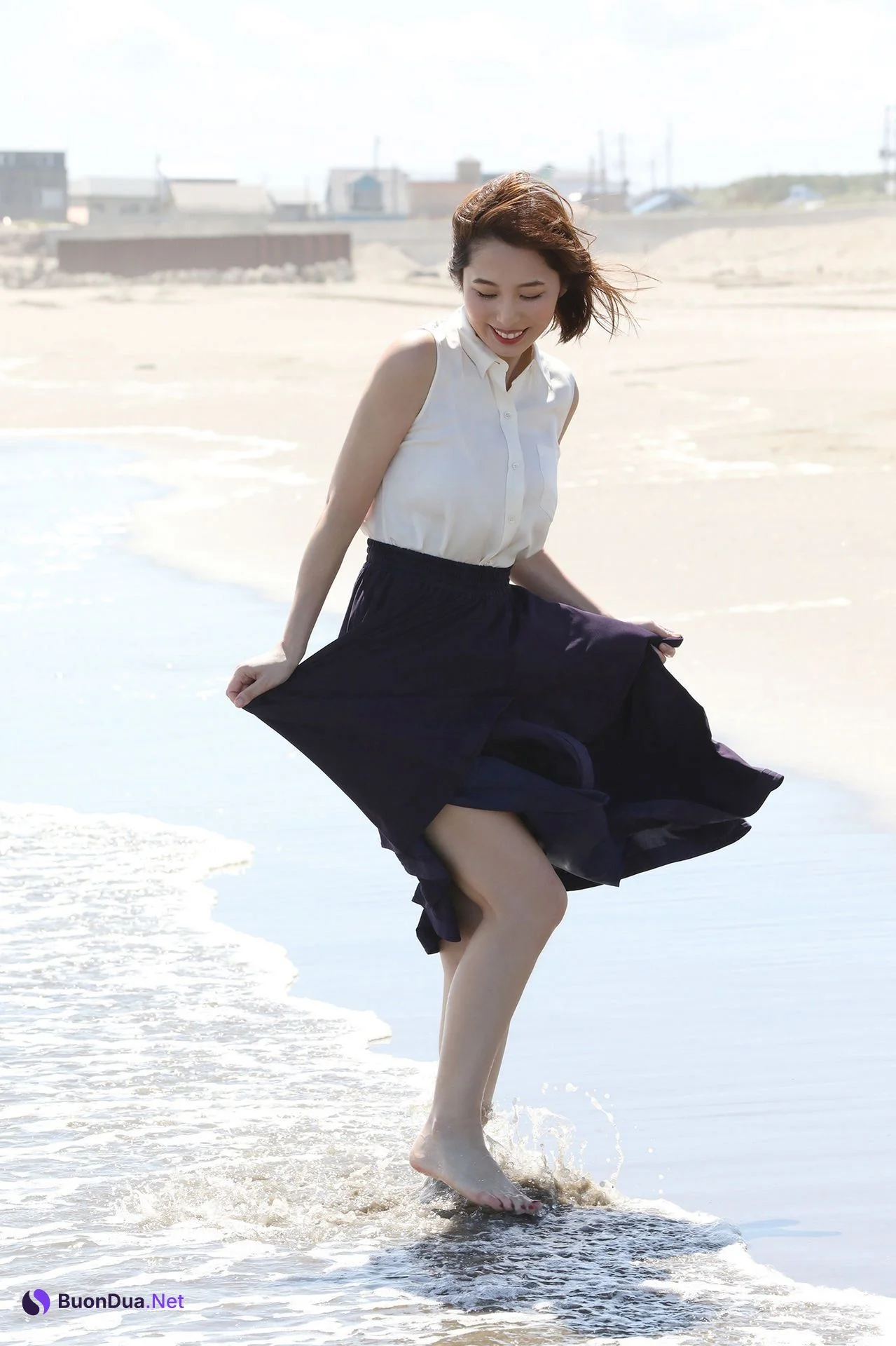 Misumi Shiochi 塩地美澄, ＦＲＩＤＡＹデジタル写真集 「日本一のフェロモン美女アナと官能トリップ」 Set.01 - 照片 6