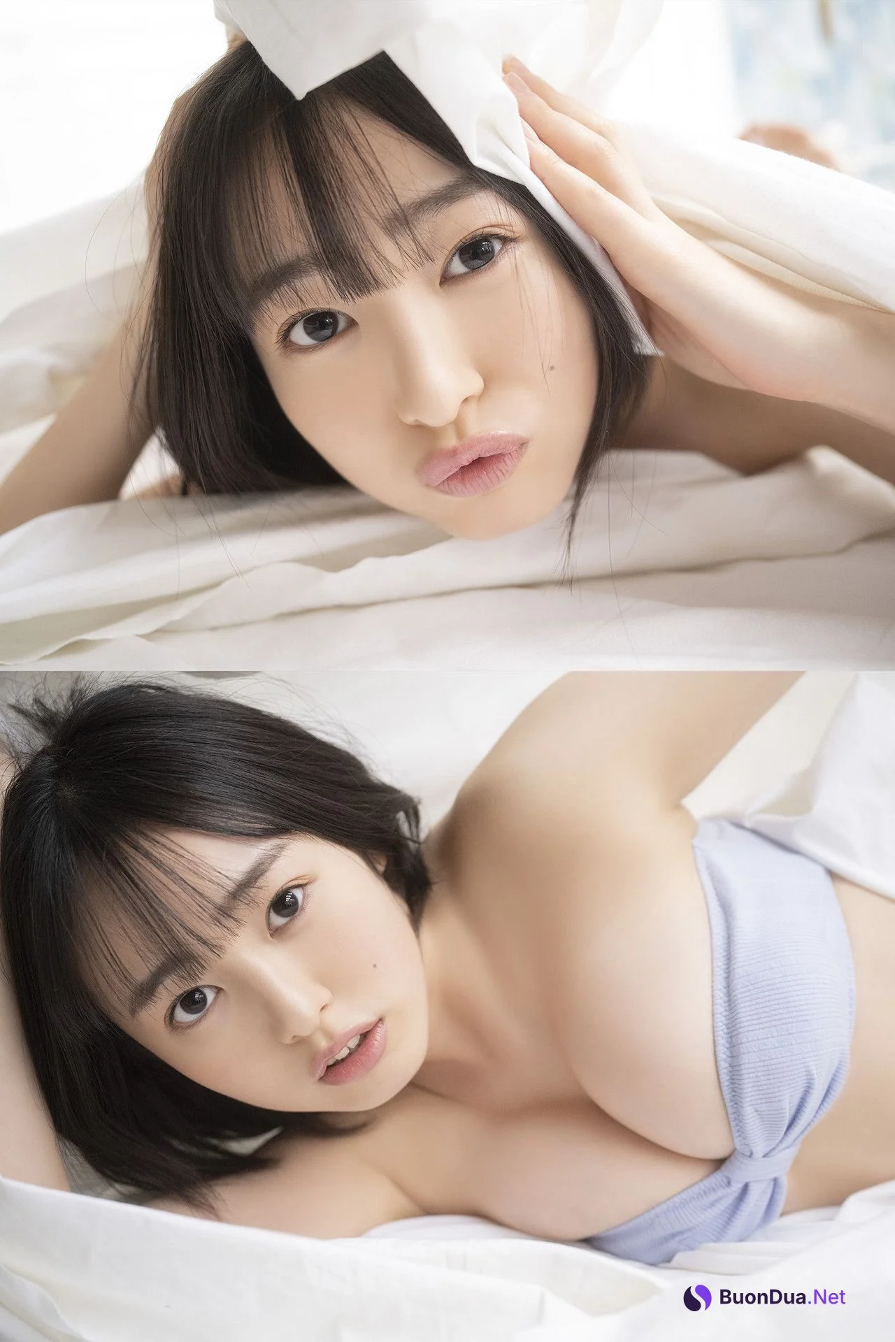 Miu Shirahama 白濱美兎, 漫画アクションデジタル写真集 「Pure White」 Set.01 - Photo 3