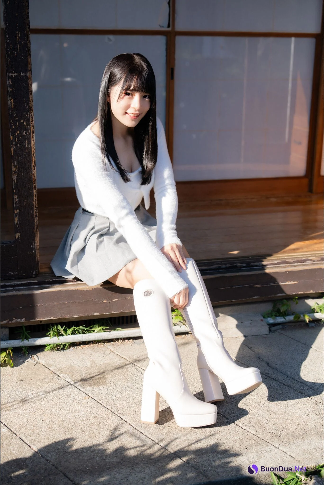 Miyabi Nagano 長野雅, デジタル写真集 グラビアプレス 「帰省」 Set.03 - Photo 12