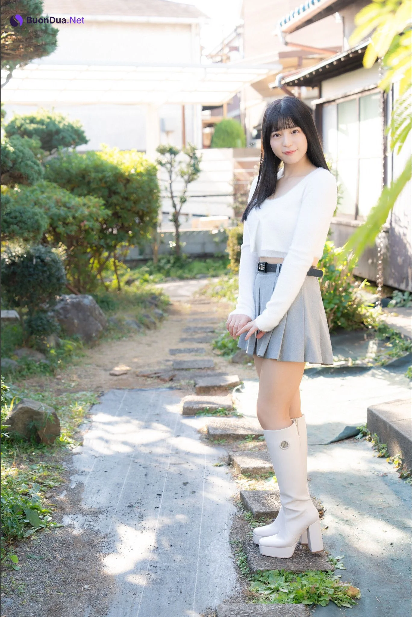 Miyabi Nagano 長野雅, デジタル写真集 グラビアプレス 「帰省」 Set.03 - Photo 13