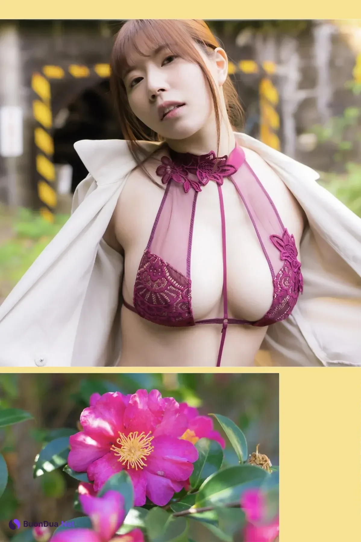 Miyako Nanjo 南條みや子, 写真集 「振り向けば… ～春光に照らされた君と～」 Set.02 - Photo 2