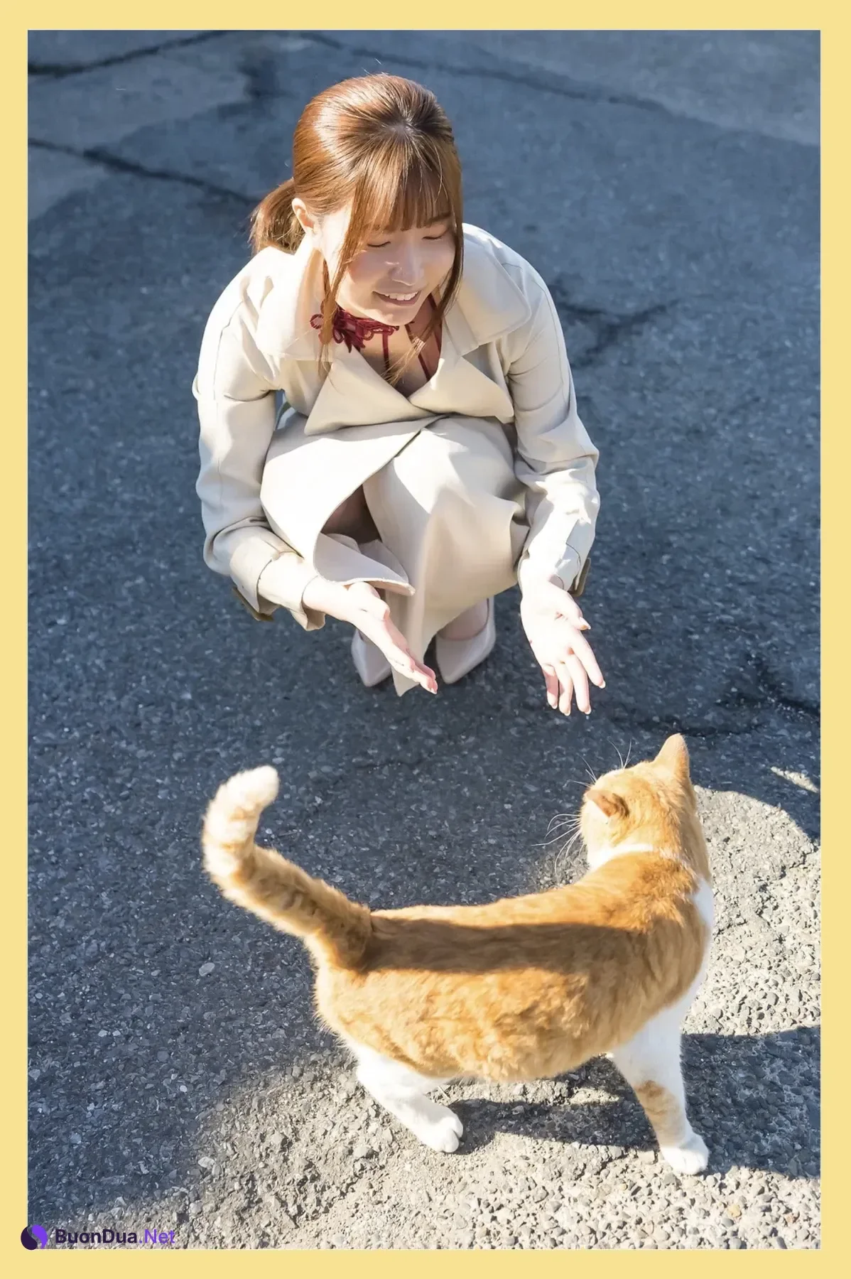 Miyako Nanjo 南條みや子, 写真集 「振り向けば… ～春光に照らされた君と～」 Set.02 - Photo 5