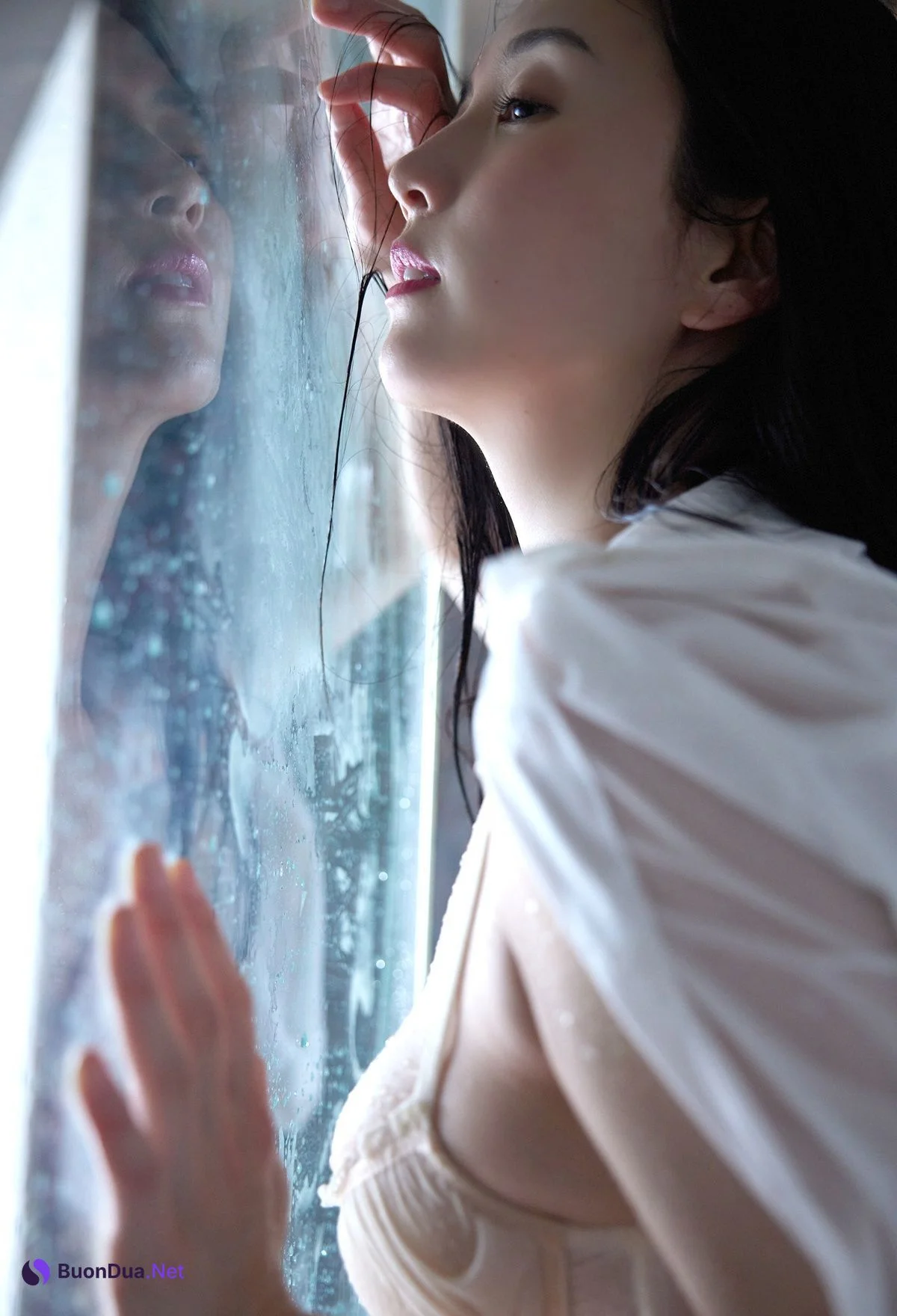 Miyako Sono 園都, 解禁グラビア写真集 びしょ濡れOL Set.02 - รูปภาพ 18