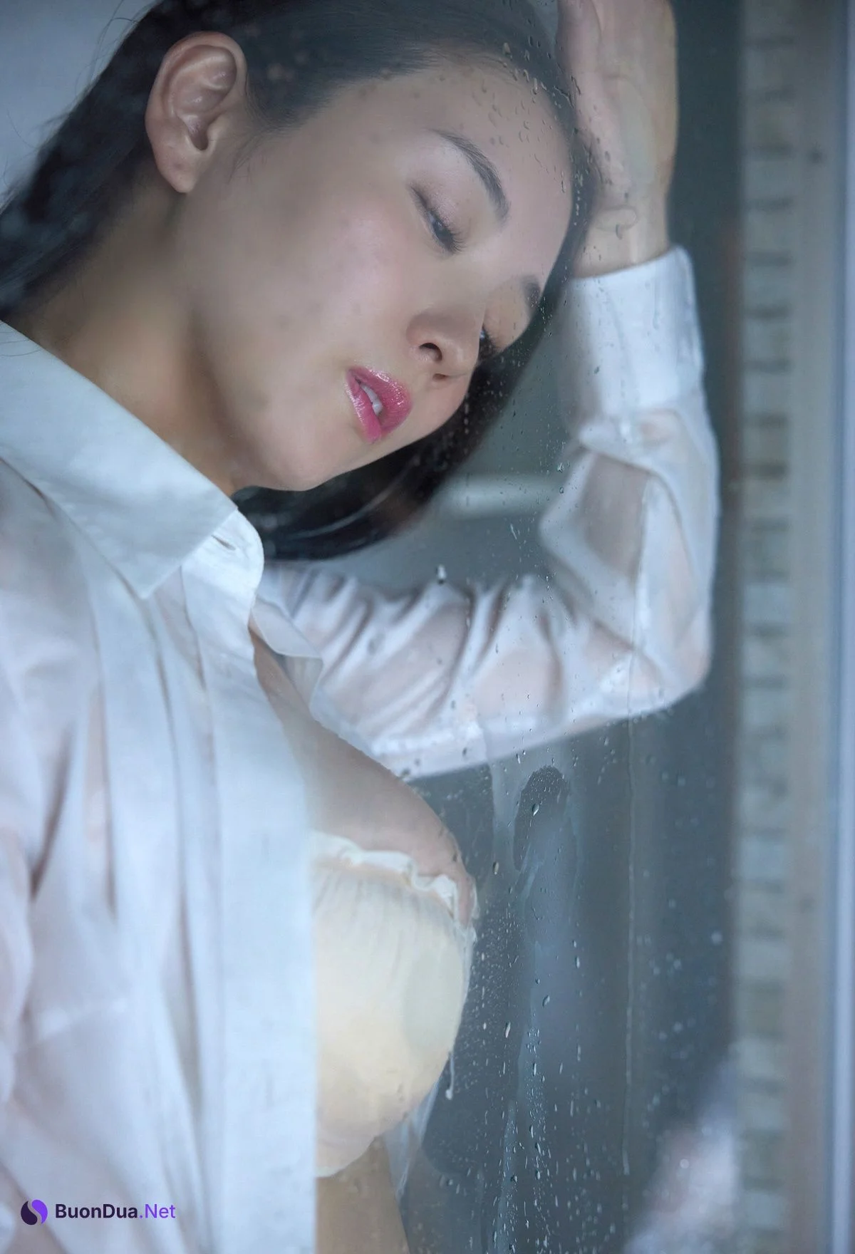 Miyako Sono 園都, 解禁グラビア写真集 びしょ濡れOL Set.02 - รูปภาพ 8