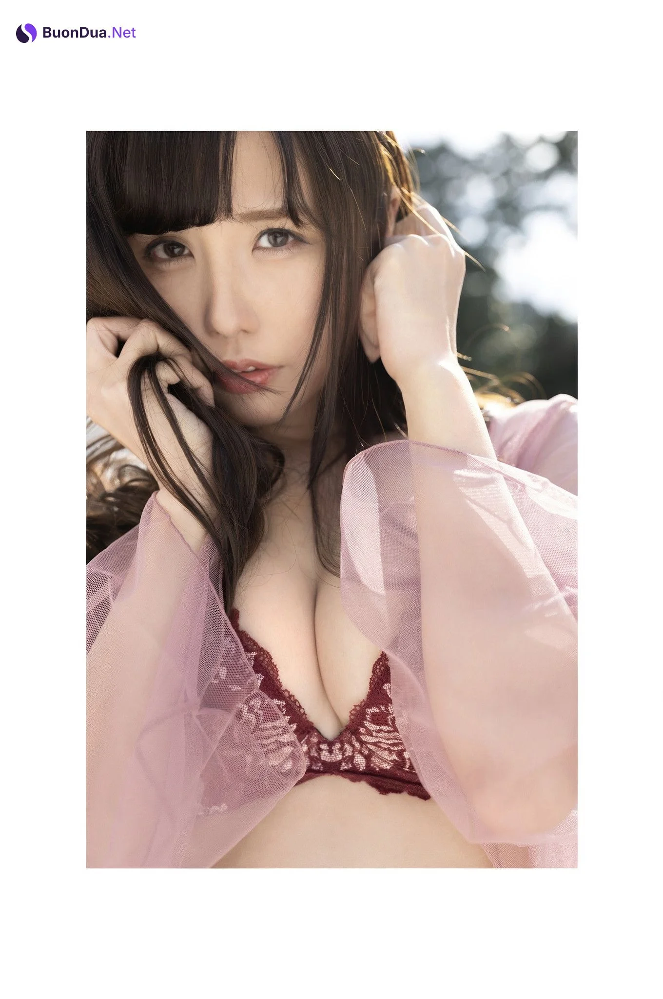 Miyu Inamori 稲森美優, ヌード写真集 「優しさに包まれて」 Set.05 - Photo 2