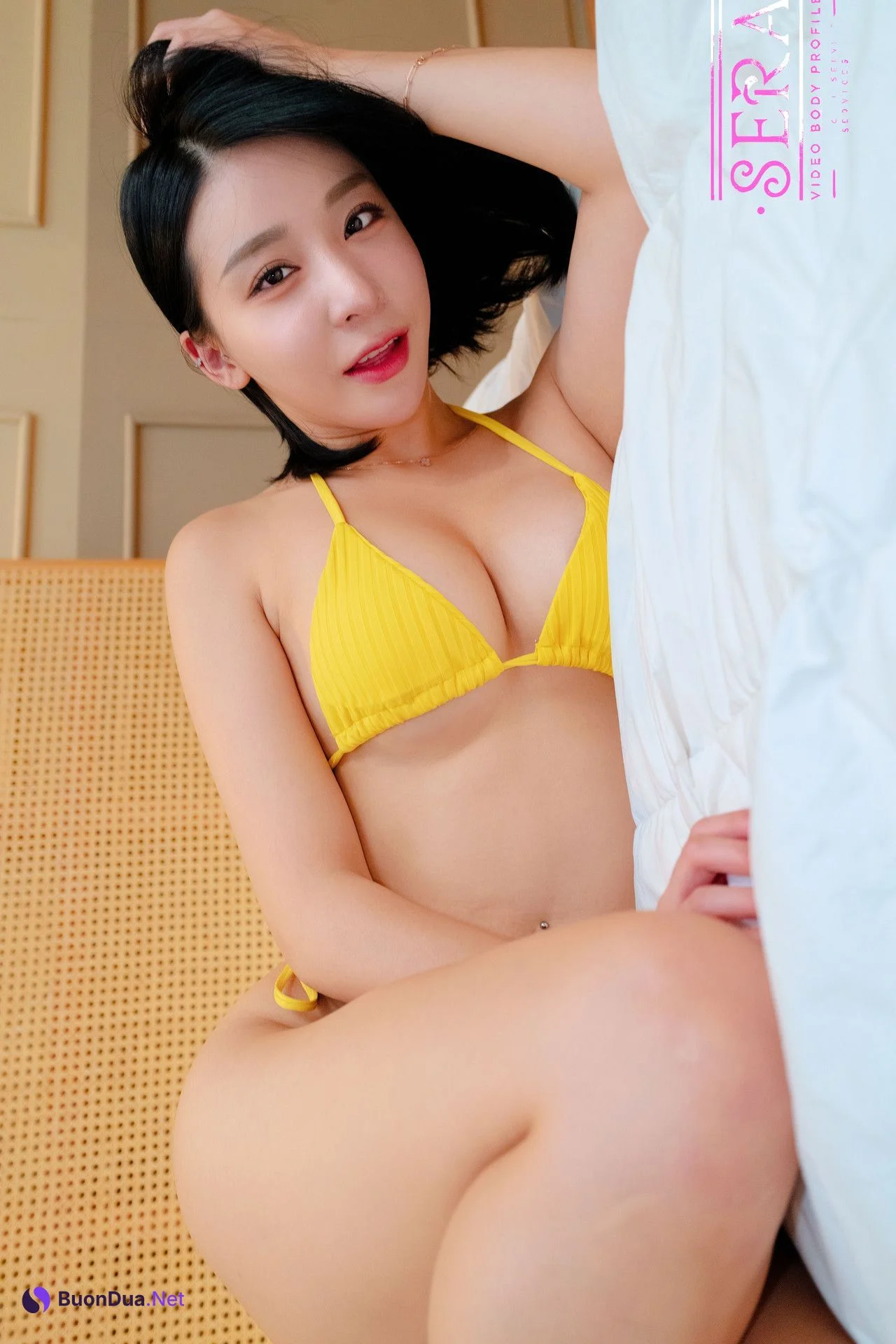 Miyu 미유, SERA Photobook ‘Yellow Bikini’ Set.02 - Photo 12