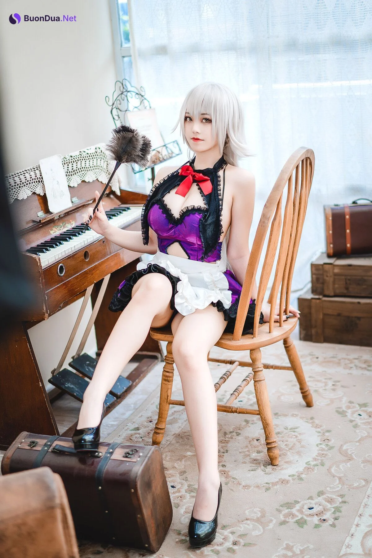 [蜜汁猫裘 Mizhimaoqiu] Jeanne d’Arc Alter (ジャンヌ・ダルク・オルタ) - Photo 13