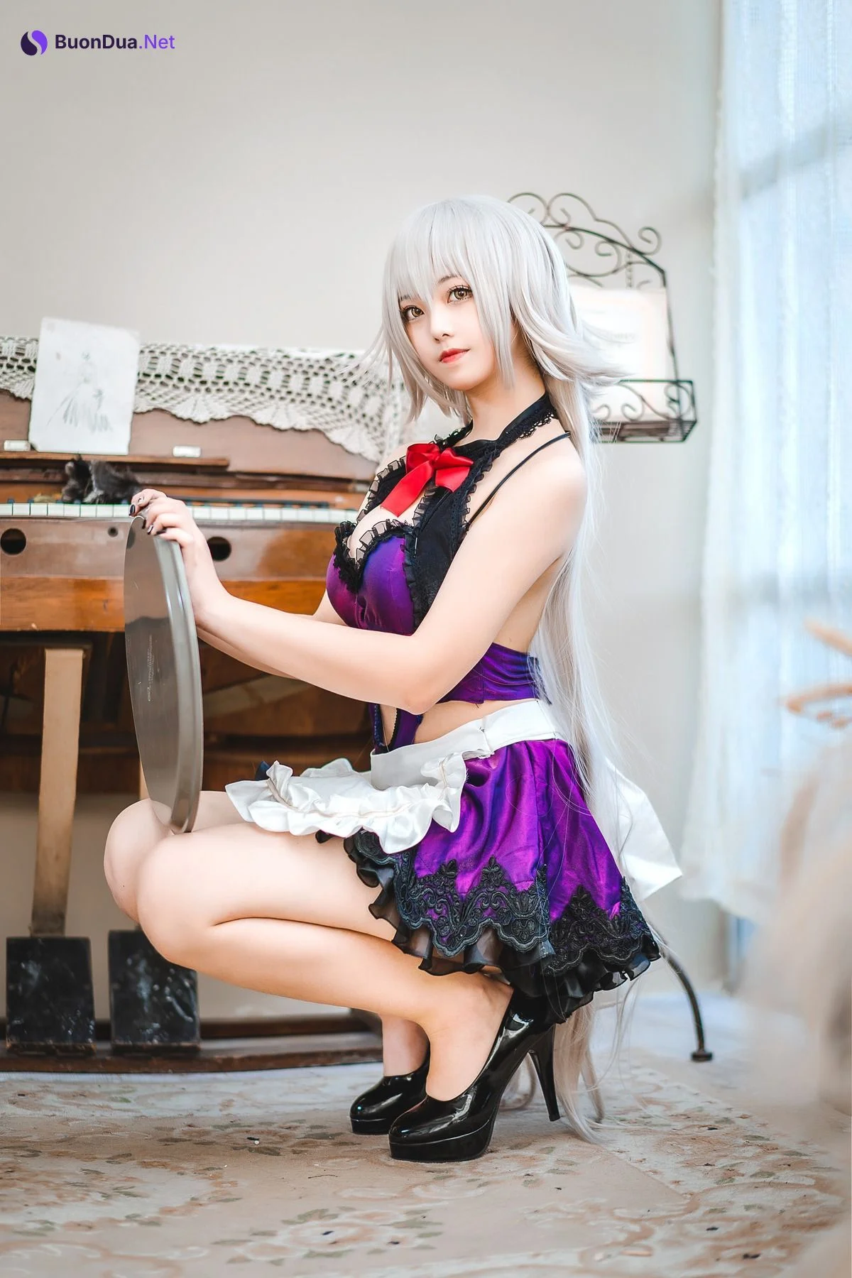 [蜜汁猫裘 Mizhimaoqiu] Jeanne d’Arc Alter (ジャンヌ・ダルク・オルタ) - Photo 19