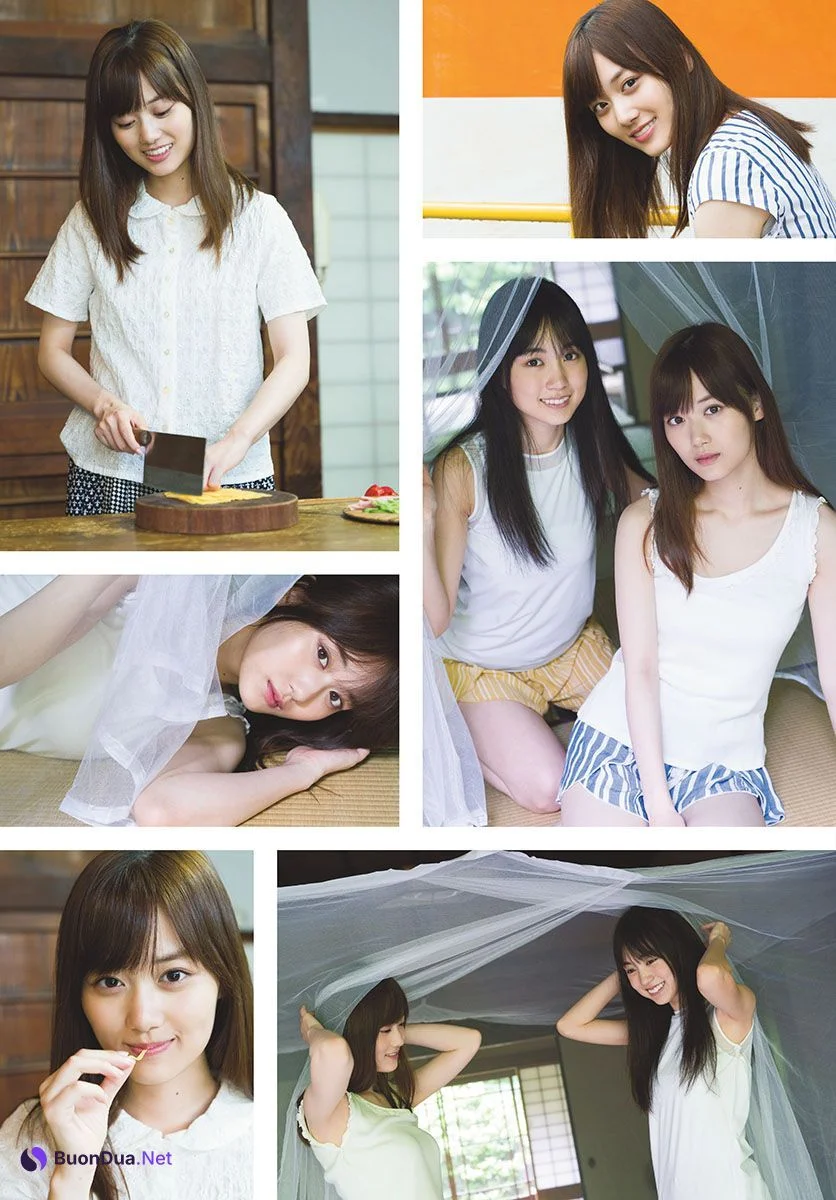 Mizuki Yamashita 山下美月, Haruka Kaki 賀喜遥香, Shonen Sunday 2019 No.36・37 (少年サンデー 2019年36・37号) - 사진 6