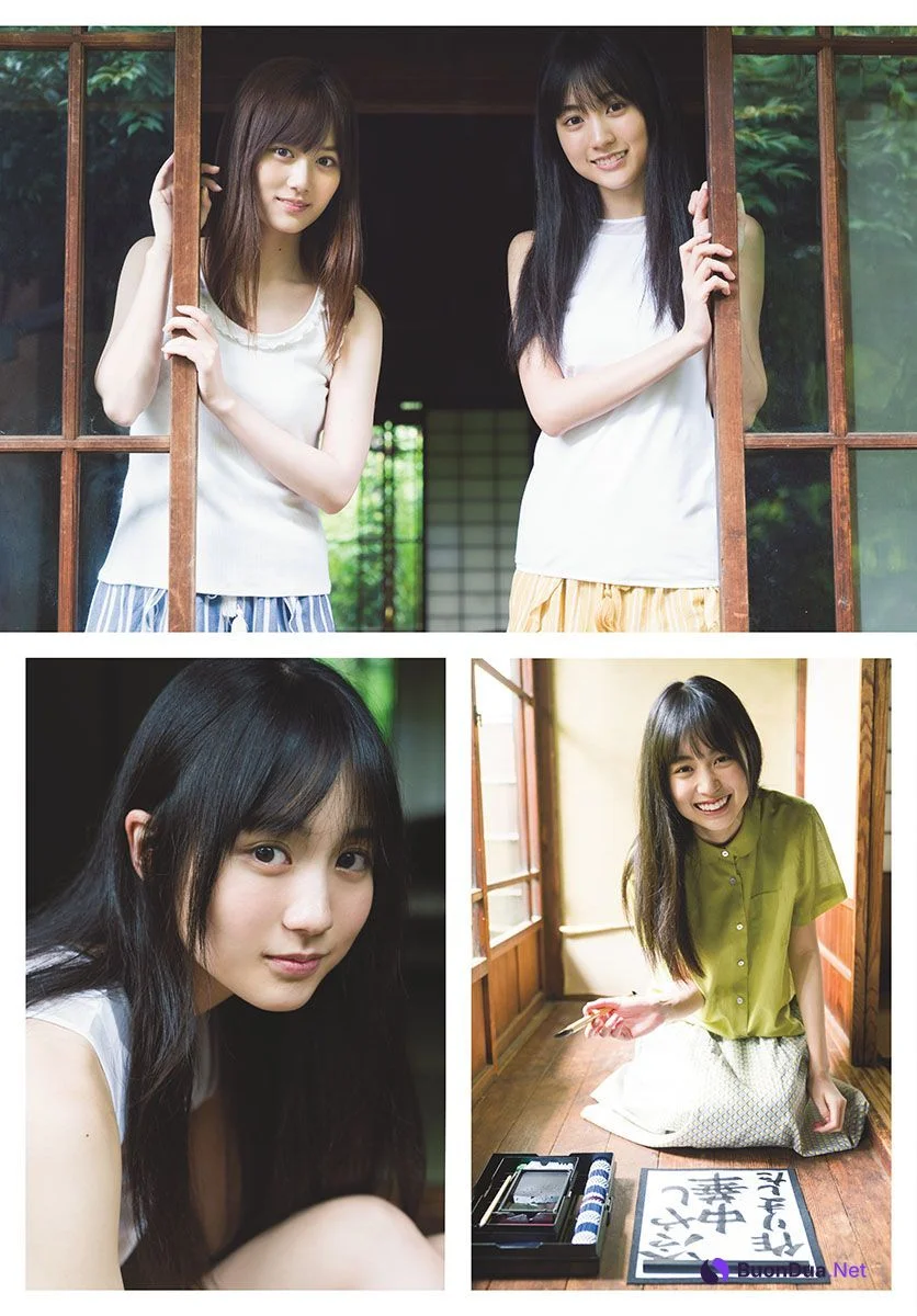 Mizuki Yamashita 山下美月, Haruka Kaki 賀喜遥香, Shonen Sunday 2019 No.36・37 (少年サンデー 2019年36・37号) - 사진 8