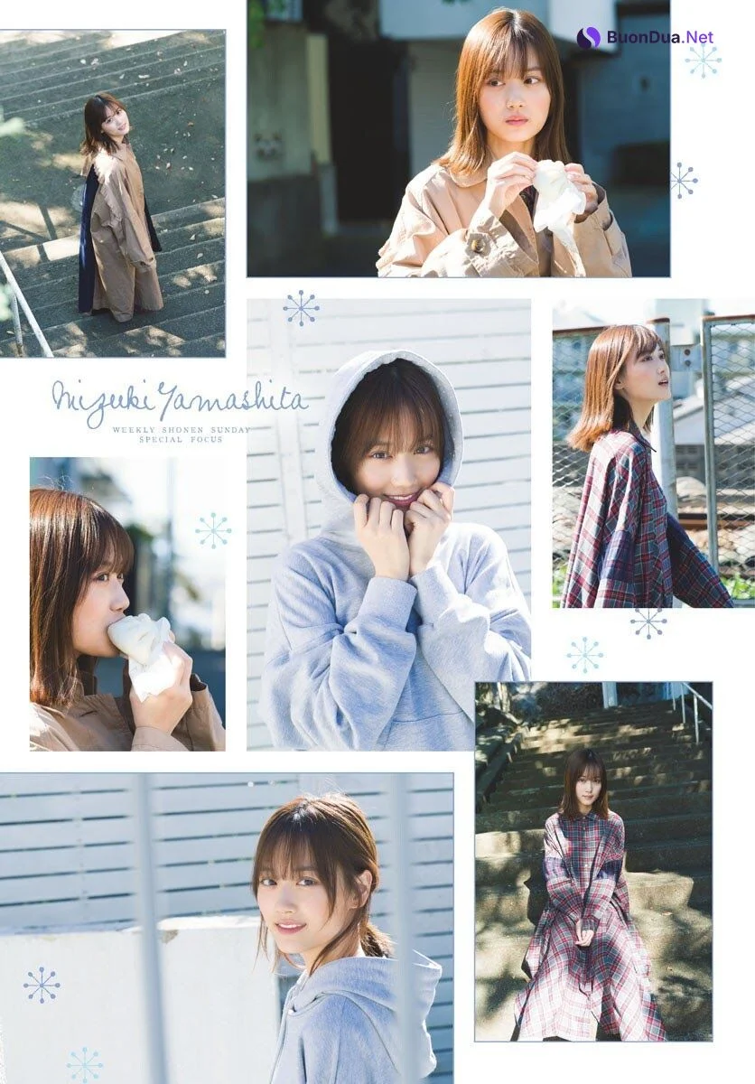 Mizuki Yamashita 山下美月, Shonen Sunday 2019 No.07 (少年サンデー 2019年7号) - Photo 4