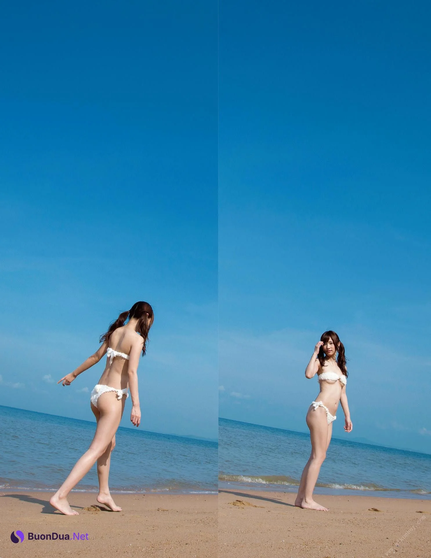 Moe Amatsuka 天使もえ, 写真集 「ANGEL」 Set.01 - รูปภาพ 15