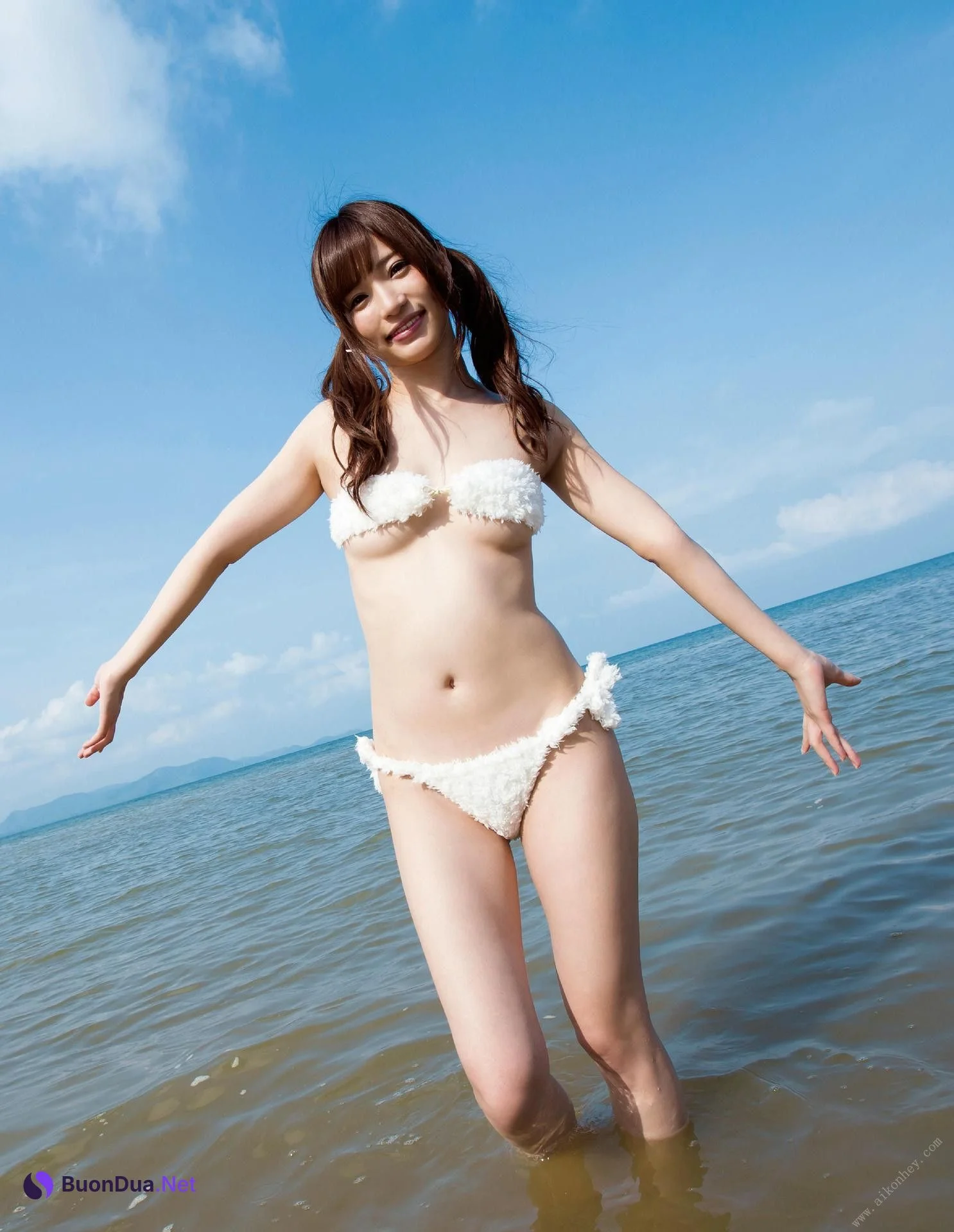 Moe Amatsuka 天使もえ, 写真集 「ANGEL」 Set.01 - รูปภาพ 18