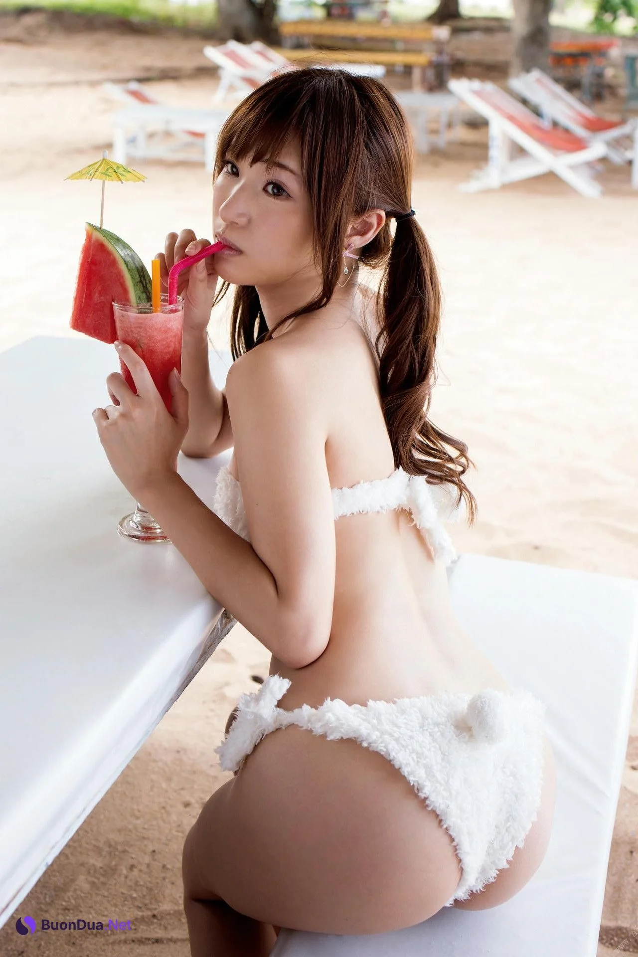 Moe Amatsuka 天使もえ, 写真集 「ANGEL」 Set.02 - Photo 7