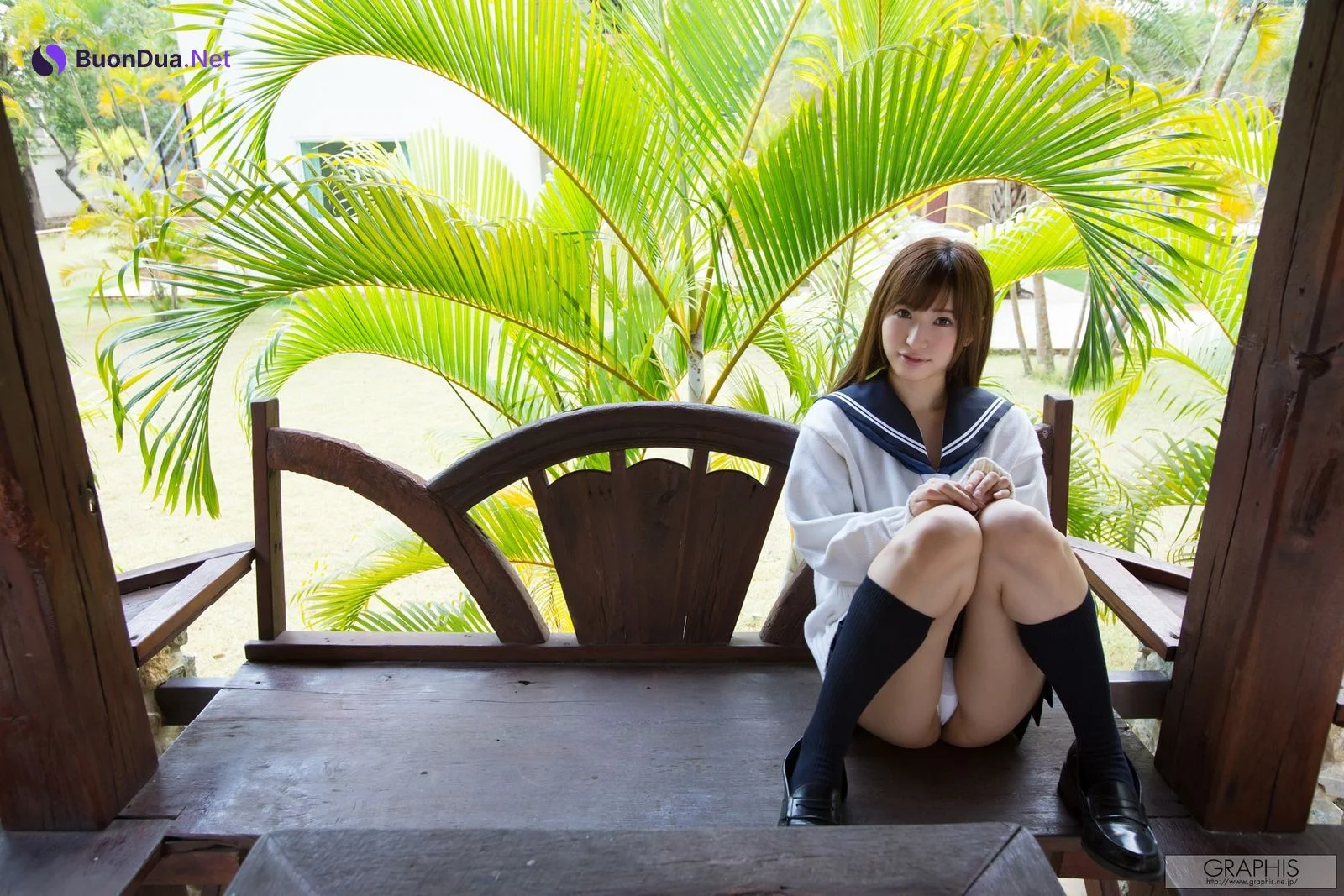 Moe Amatsuka 天使もえ, [Graphis] Gals 「Tropiacl Summer!」 Vol.05 - Photo 6