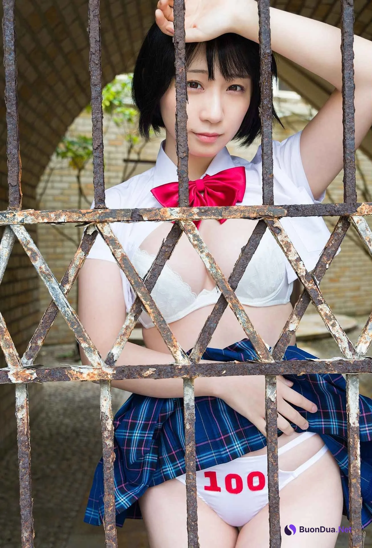 Moe Iori 伊織もえ, 写真集 「100回目、しよ」 Set.02 - Photo 4