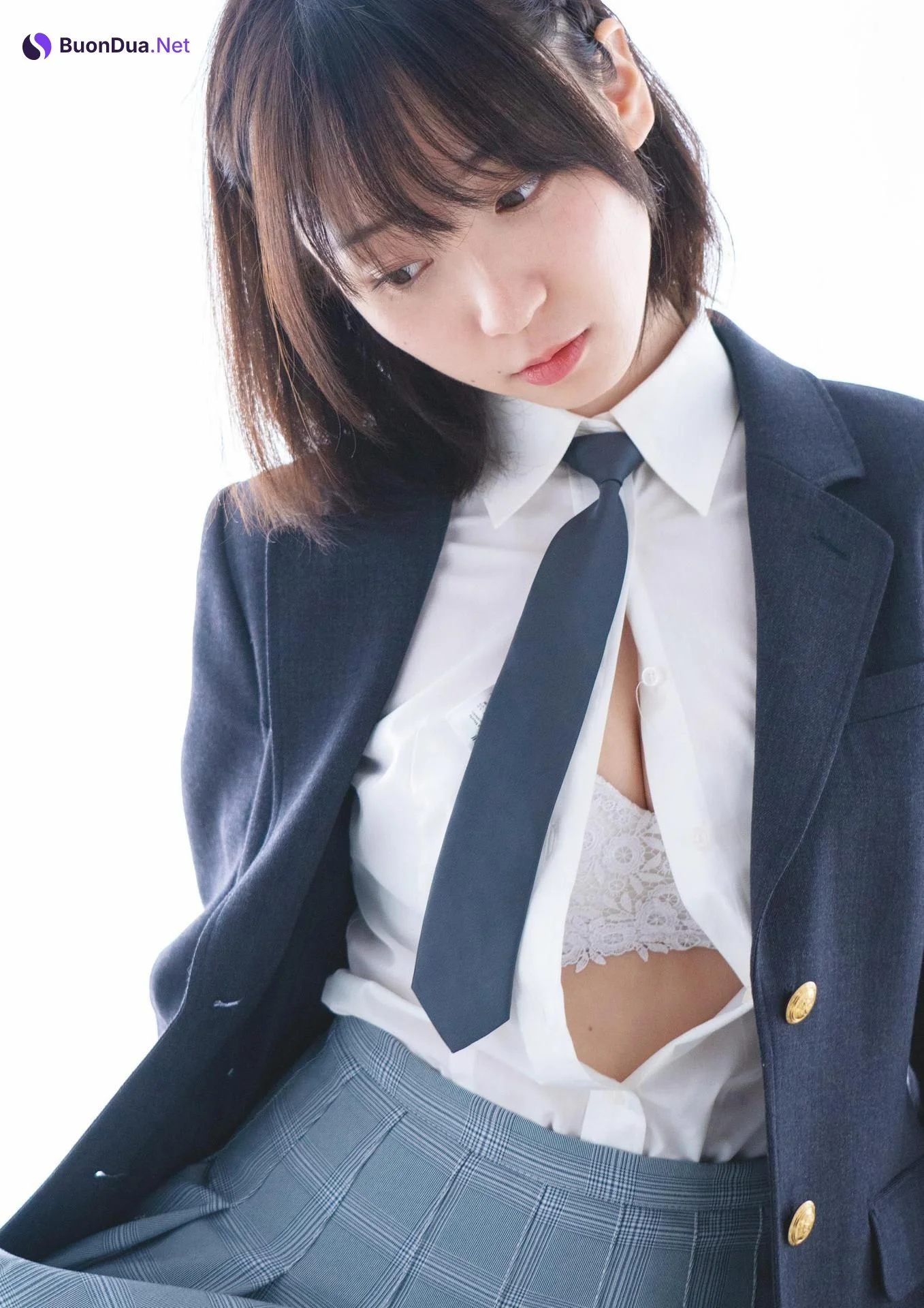 Moe Iori 伊織もえ, 写真集 1億3000万人の黒タイツ星人！黒だ白だ正義だ悪だ関係ないッ！！パンツが正義を守るお♥ Set 01 - 사진 2