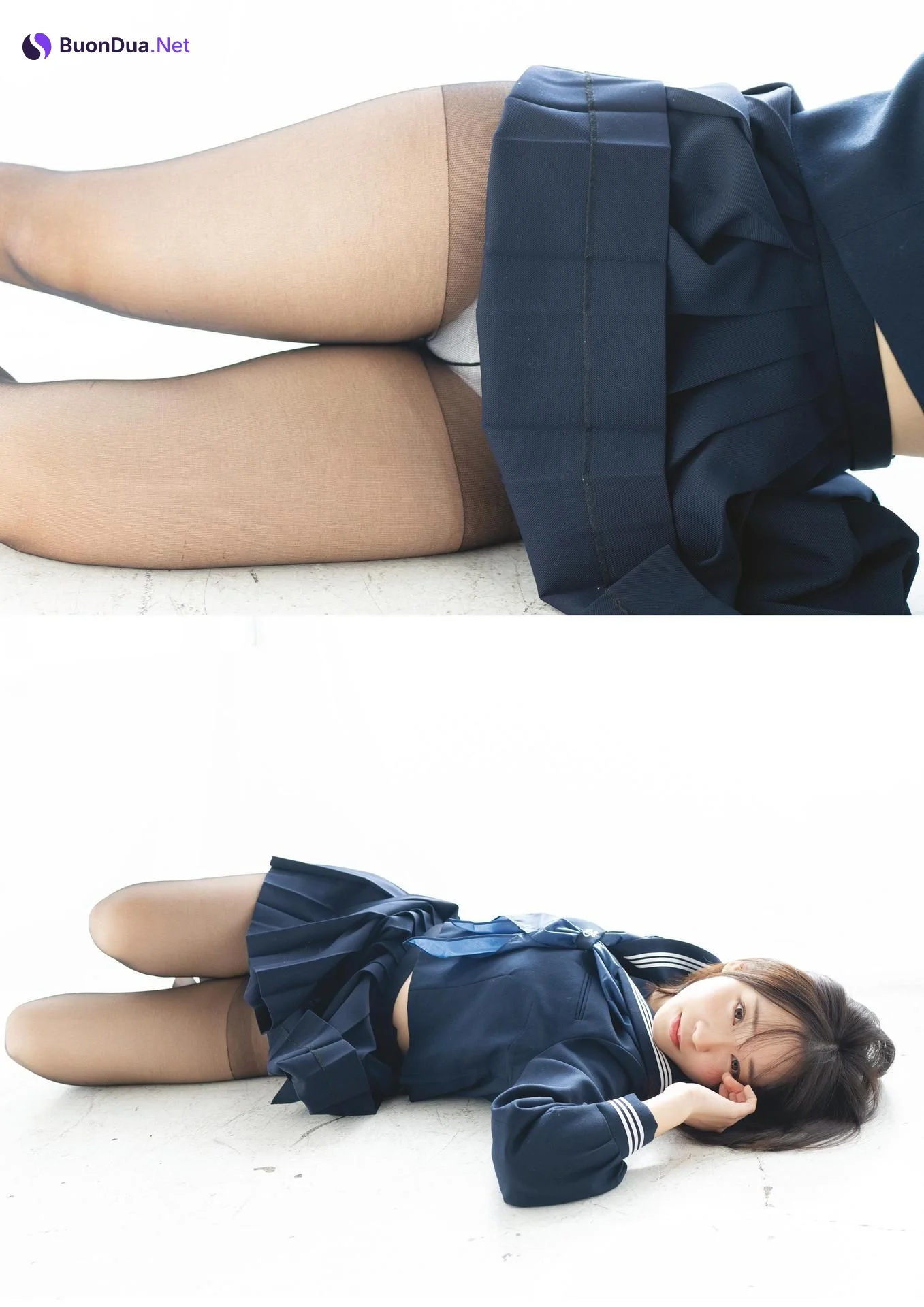 Moe Iori 伊織もえ, 写真集 1億3000万人の黒タイツ星人！黒だ白だ正義だ悪だ関係ないッ！！パンツが正義を守るお♥ Set 02 - Photo 10