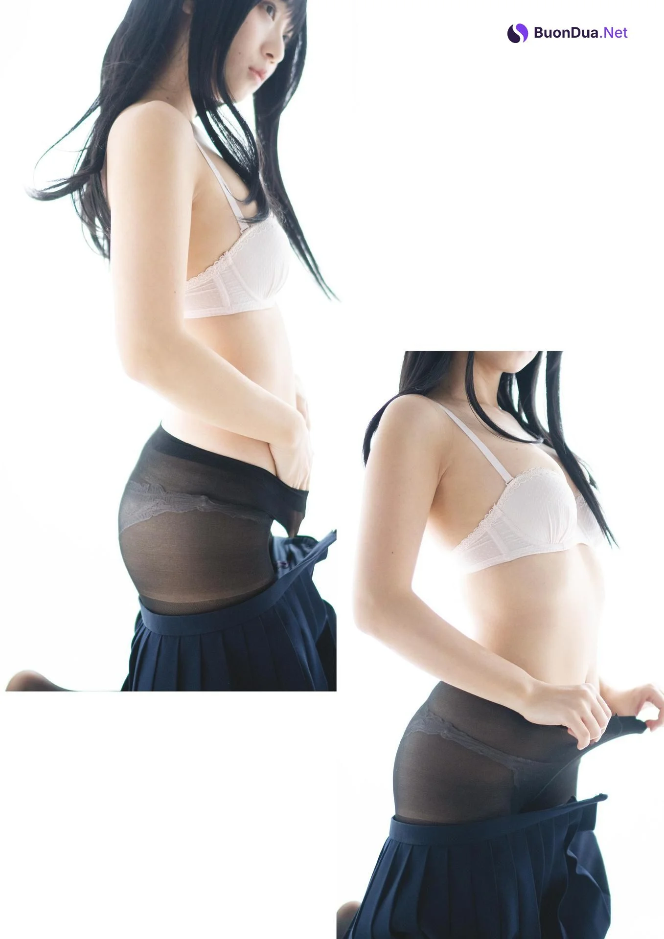 Moe Iori 伊織もえ, 写真集 1億3000万人の黒タイツ星人！黒だ白だ正義だ悪だ関係ないッ！！パンツが正義を守るお♥ Set 03 - Photo 15