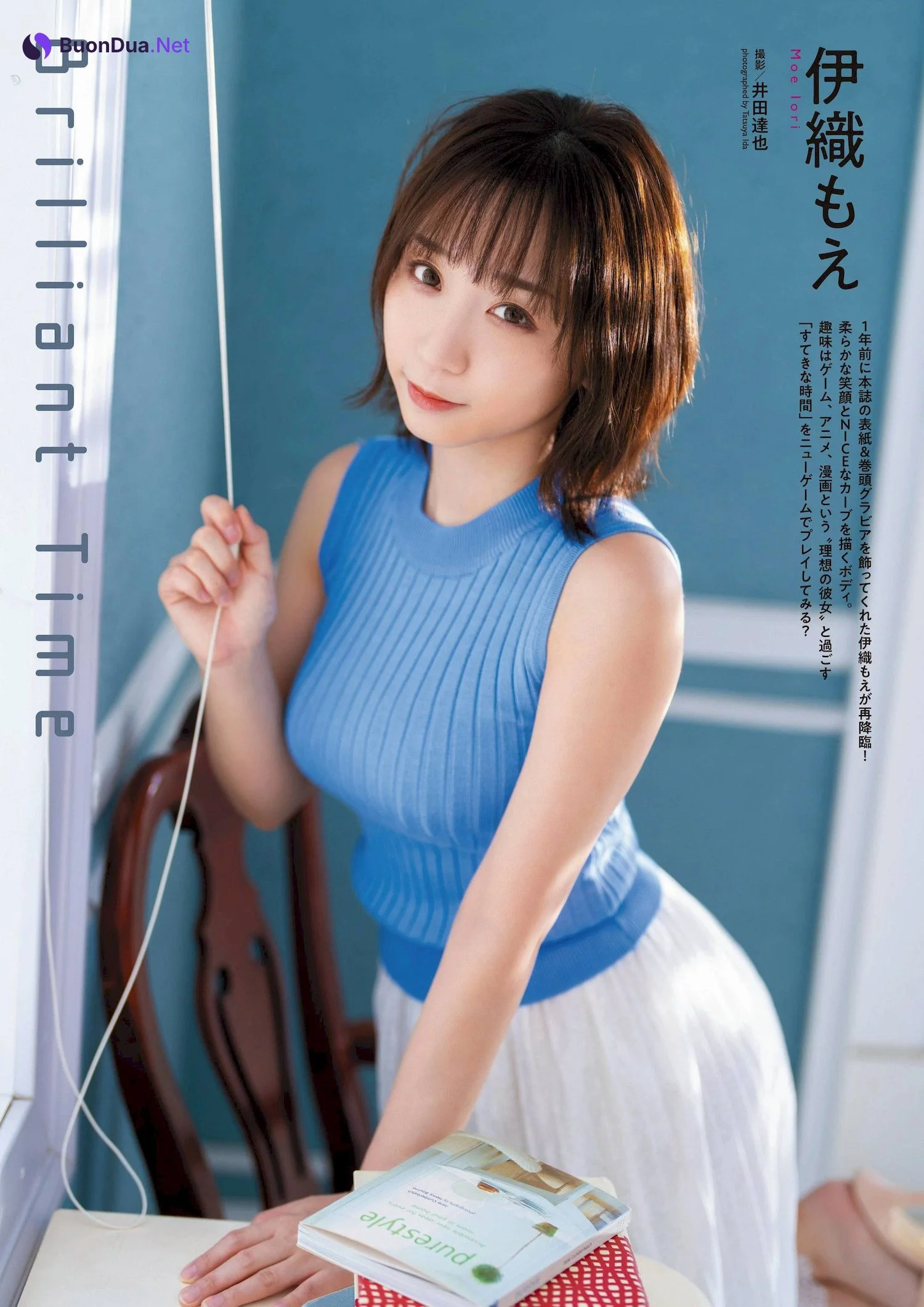 Moe Iori 伊織もえ, ENTAME 2022.06 (月刊エンタメ 2022年6月号) - รูปภาพ 2