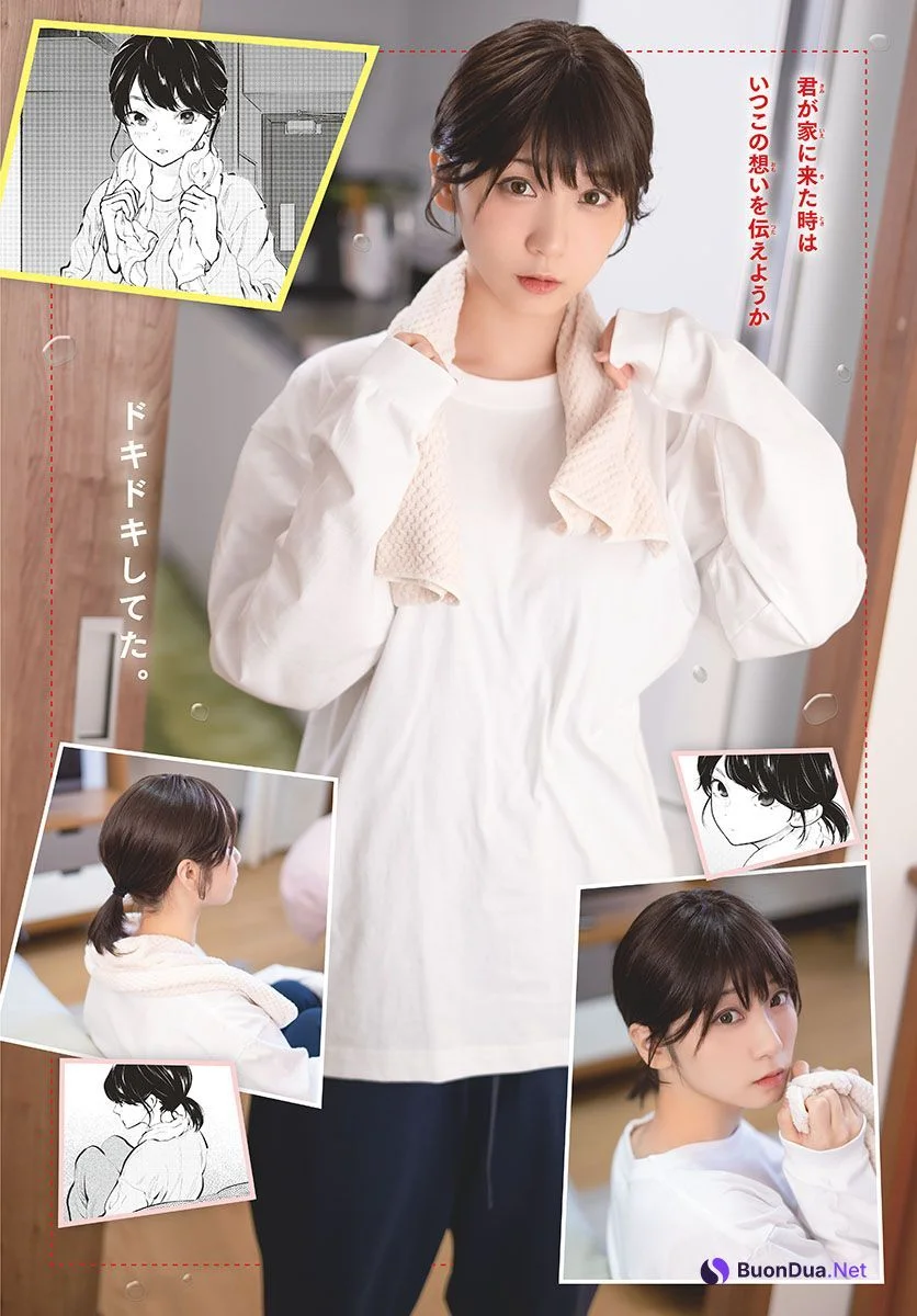 Moe Iori 伊織もえ, Gessan ゲッサン 2022.03 - Photo 5