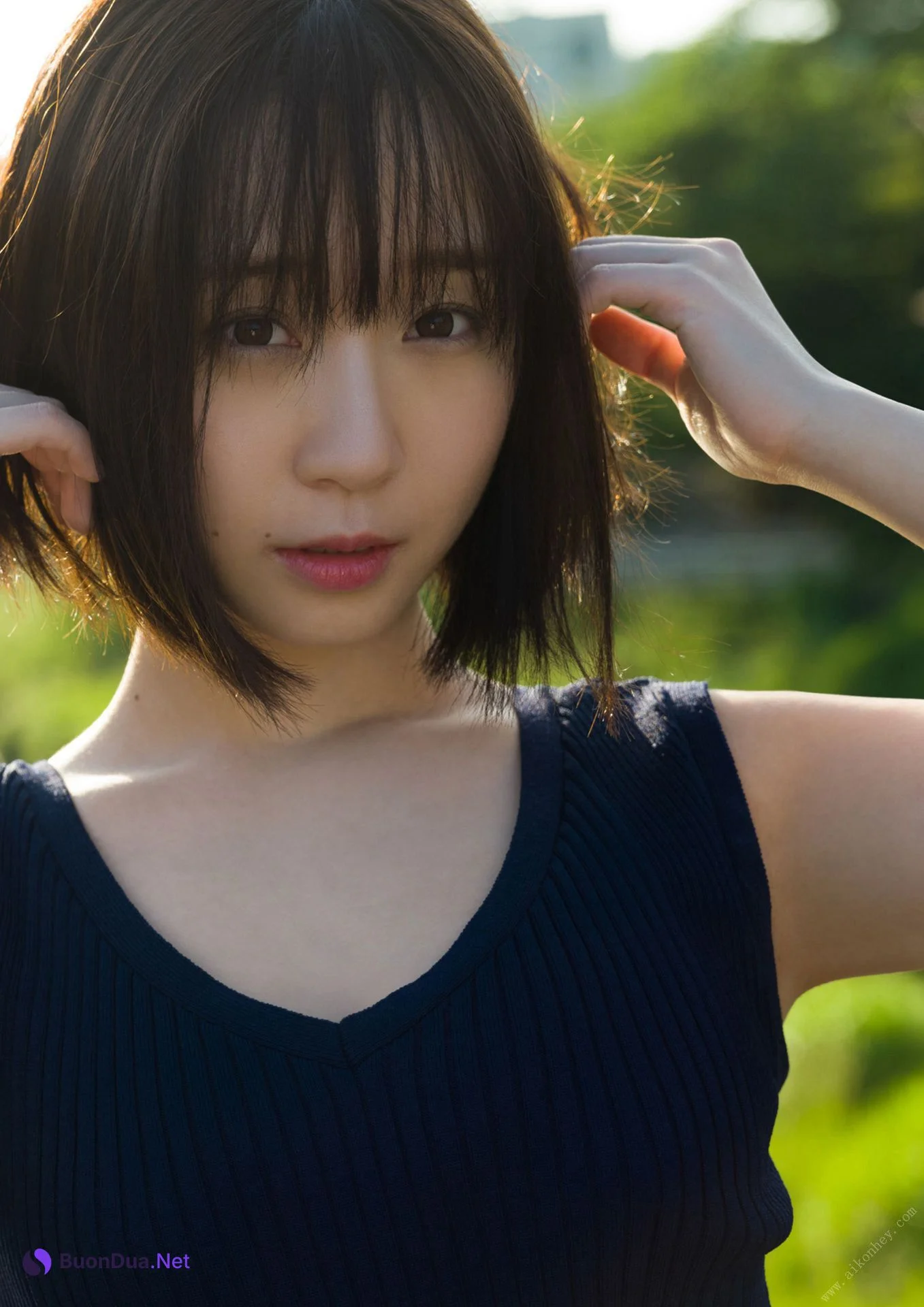 Moe Iori 伊織もえ, 写真集 「内緒話」 Set.02 - 照片 2