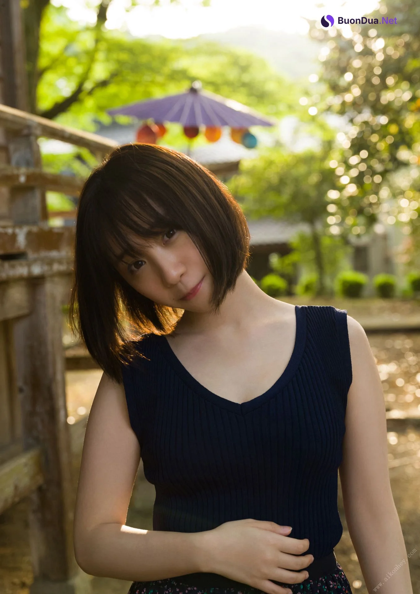 Moe Iori 伊織もえ, 写真集 「内緒話」 Set.02 - 照片 6