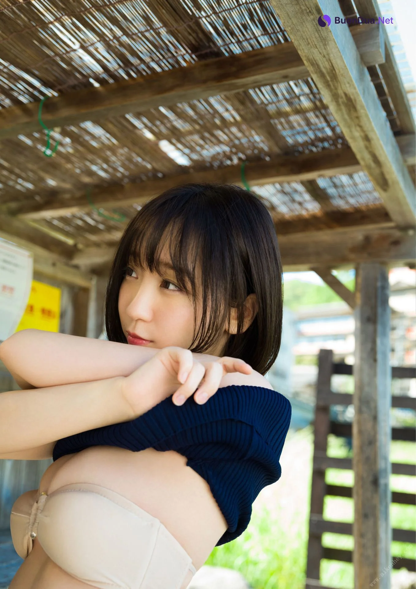 Moe Iori 伊織もえ, 写真集 「内緒話」 Set.03 - 照片 10