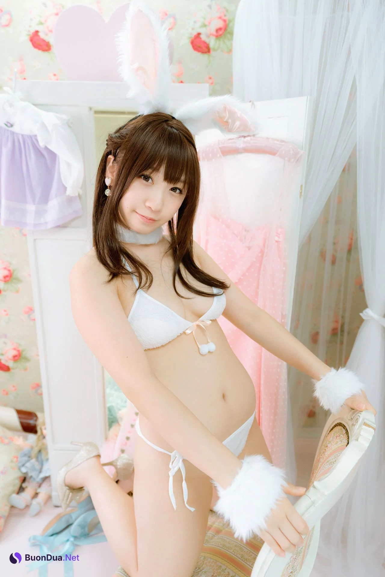 Moe Iori 伊織もえ, デジタル写真集 [Sugar Pet] Set.04 - 照片 15