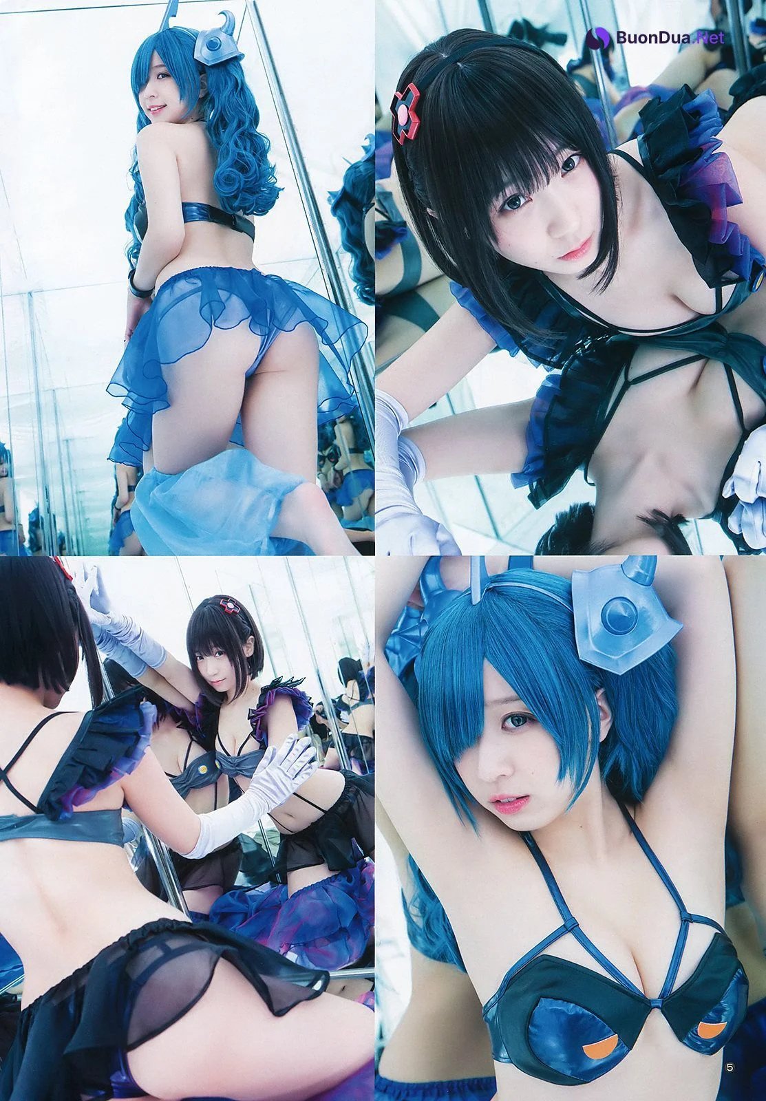 Moe Iori 伊織もえ & Yami, Young Jump 2019 No.51 (ヤングジャンプ 2019年51号) - 사진 6