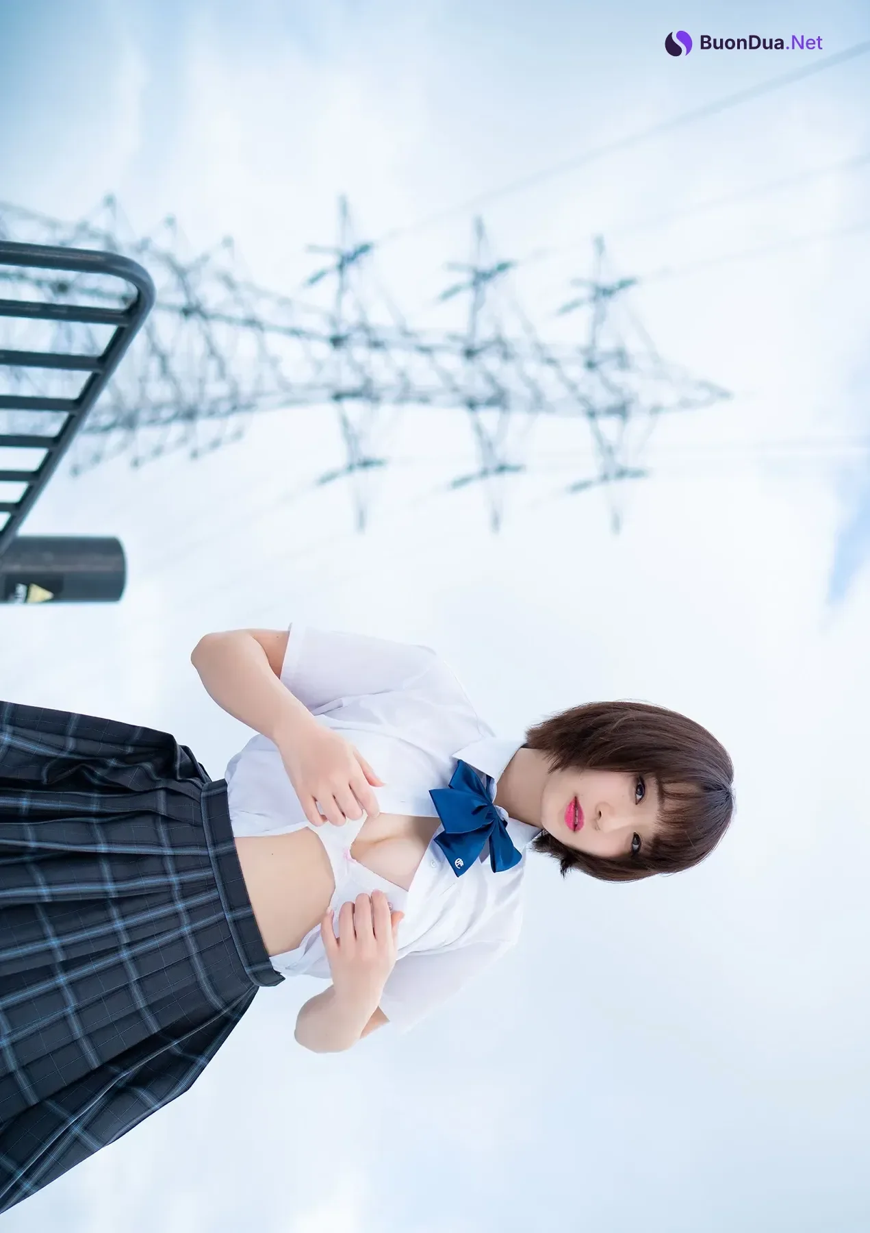 Moe Iori 伊織もえ – デジタル限定 YJ Photo Book 「制服はちゃんと着なさーい!!」 - Photo 8