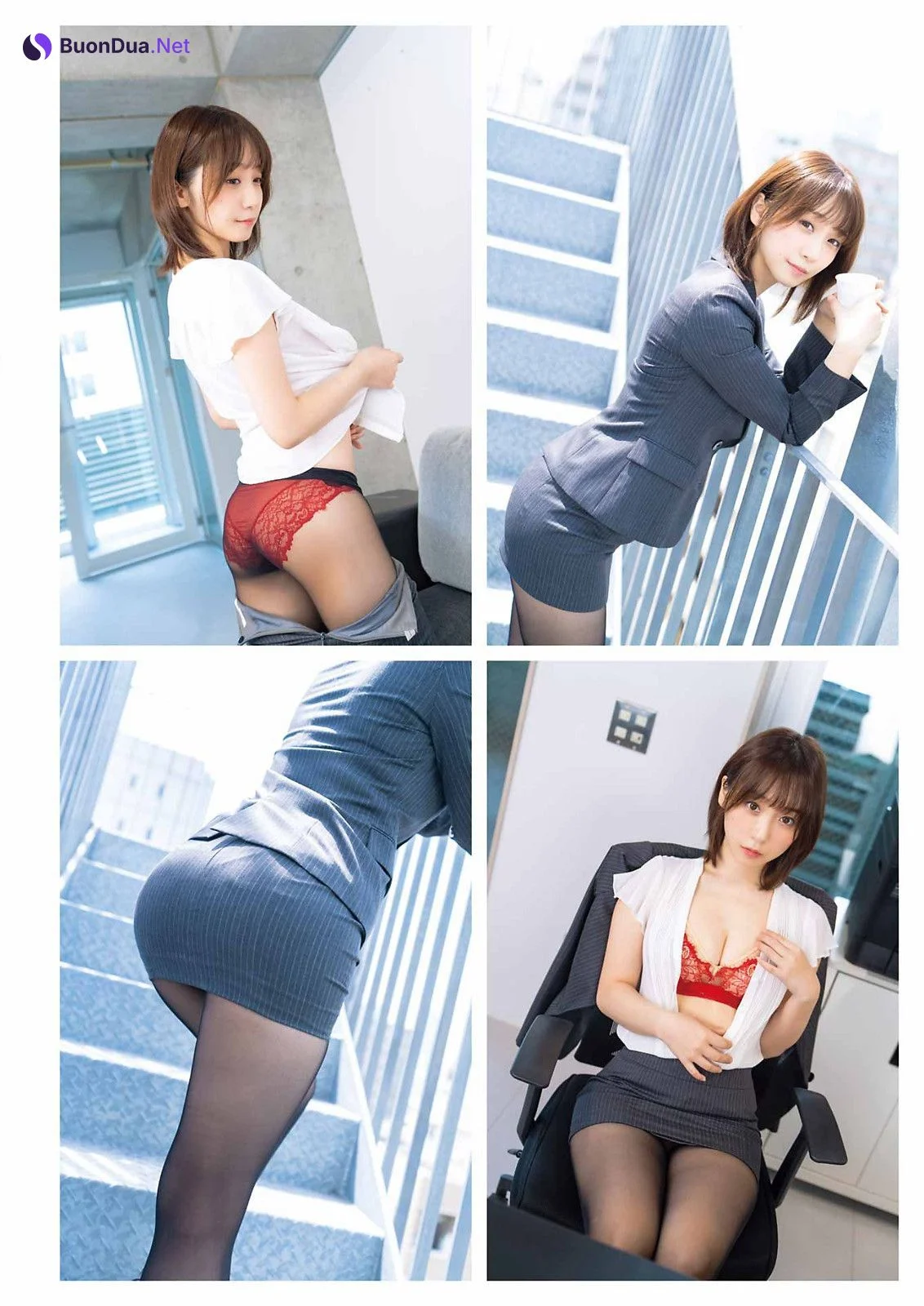 Moe Iori 伊織もえ, Young Gangan 2022 No.12 (ヤングガンガン 2022年12号) - รูปภาพ 7