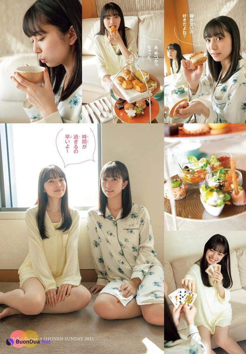 Moe Kamikokuryo 上國料萌衣, Rei Inoue 井上玲音, Shonen Sunday 2021 No.18 (週刊少年サンデー 2021年18号) - รูปภาพ 4