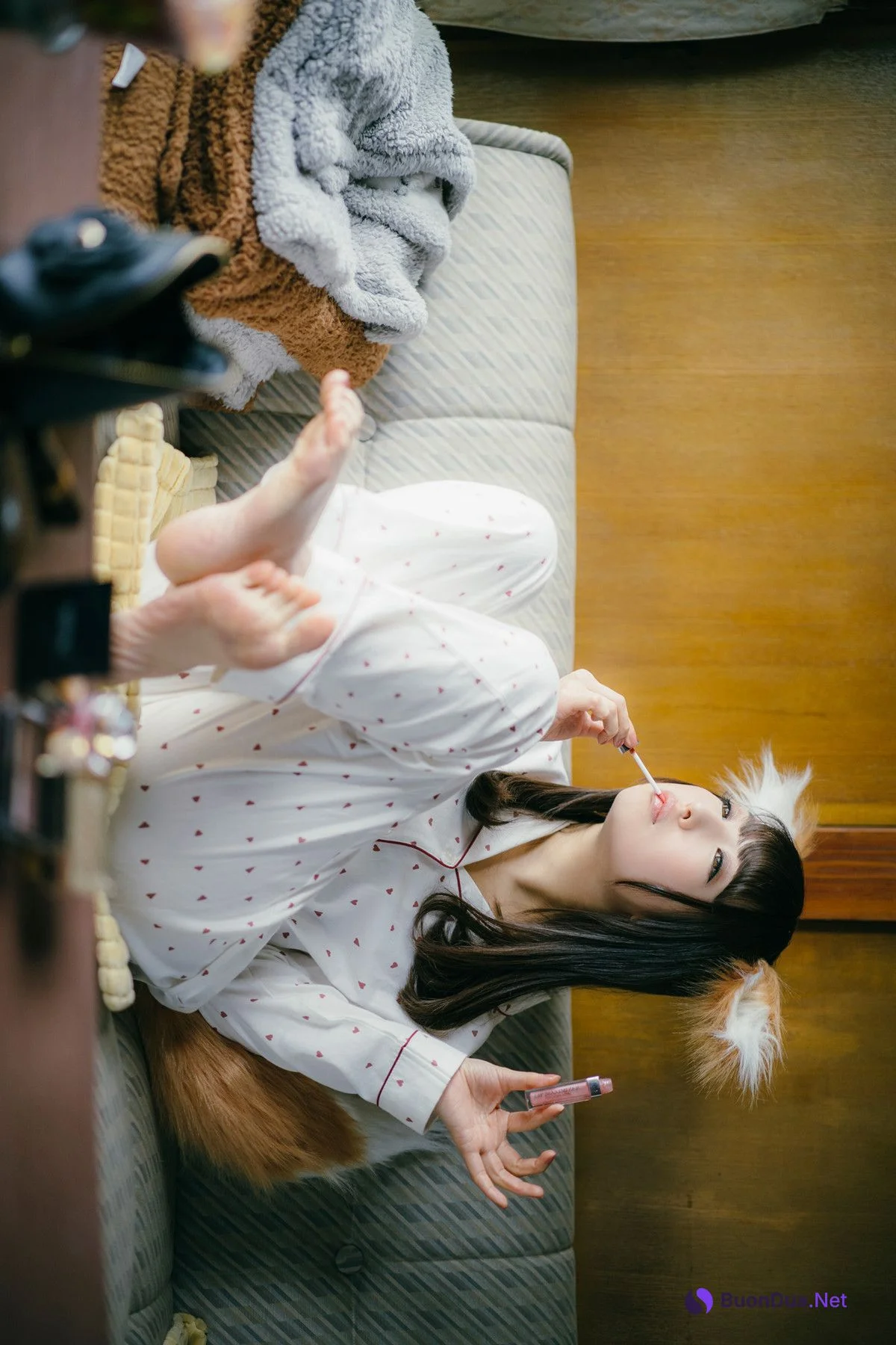 Moka Fukuda 福田もか, 写真集 ぼくのもとにとつぜん、どんぎつねが舞い降りた。 Set.01 - Photo 15
