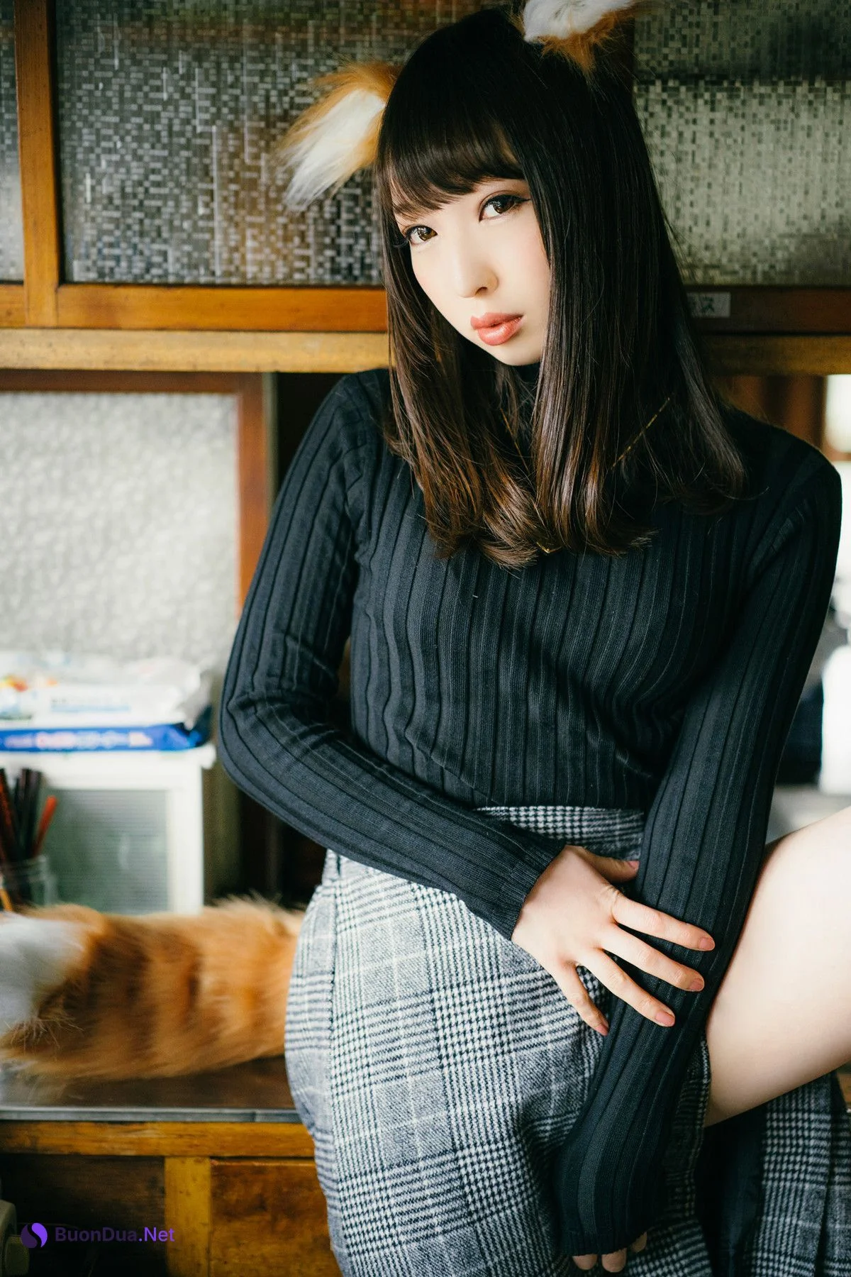 Moka Fukuda 福田もか, 写真集 ぼくのもとにとつぜん、どんぎつねが舞い降りた。 Set.02 - Photo 17