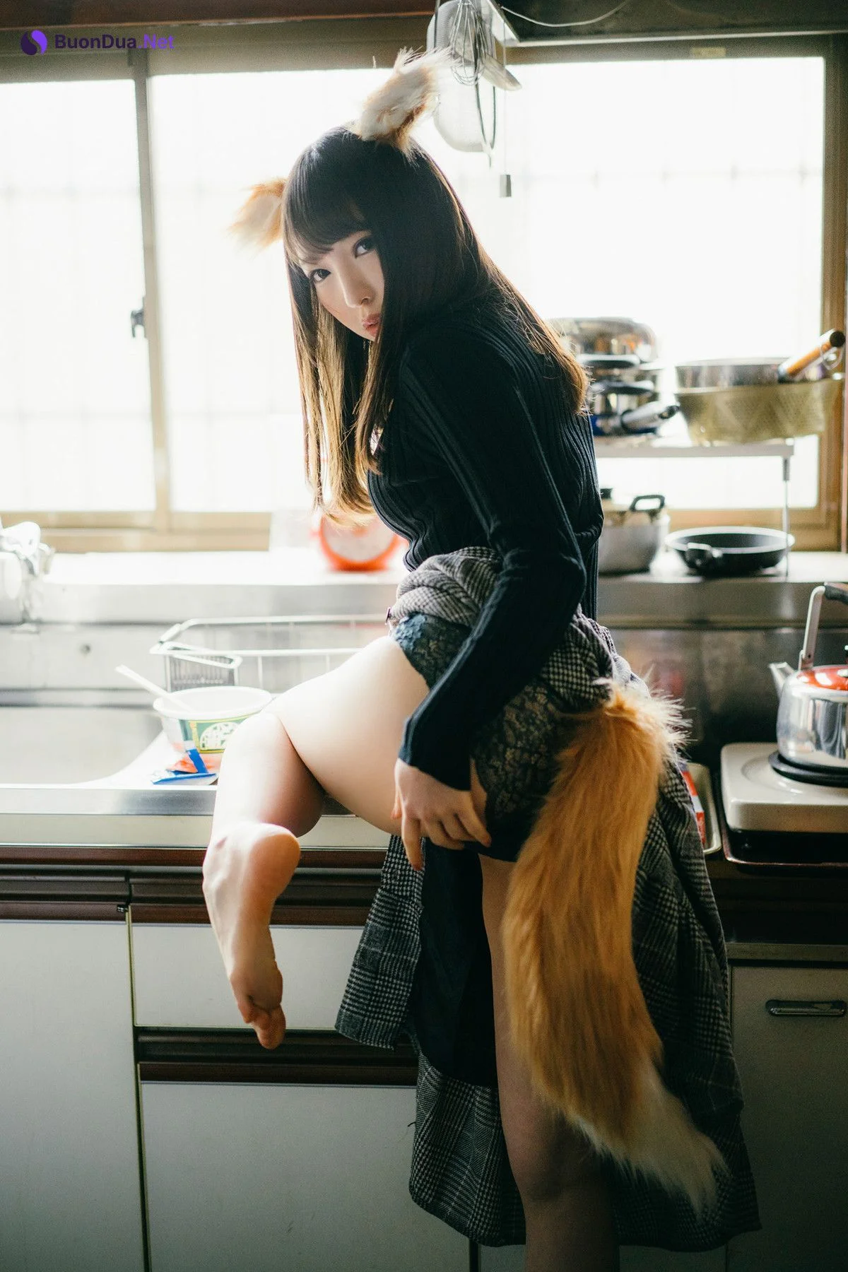 Moka Fukuda 福田もか, 写真集 ぼくのもとにとつぜん、どんぎつねが舞い降りた。 Set.02 - Photo 19