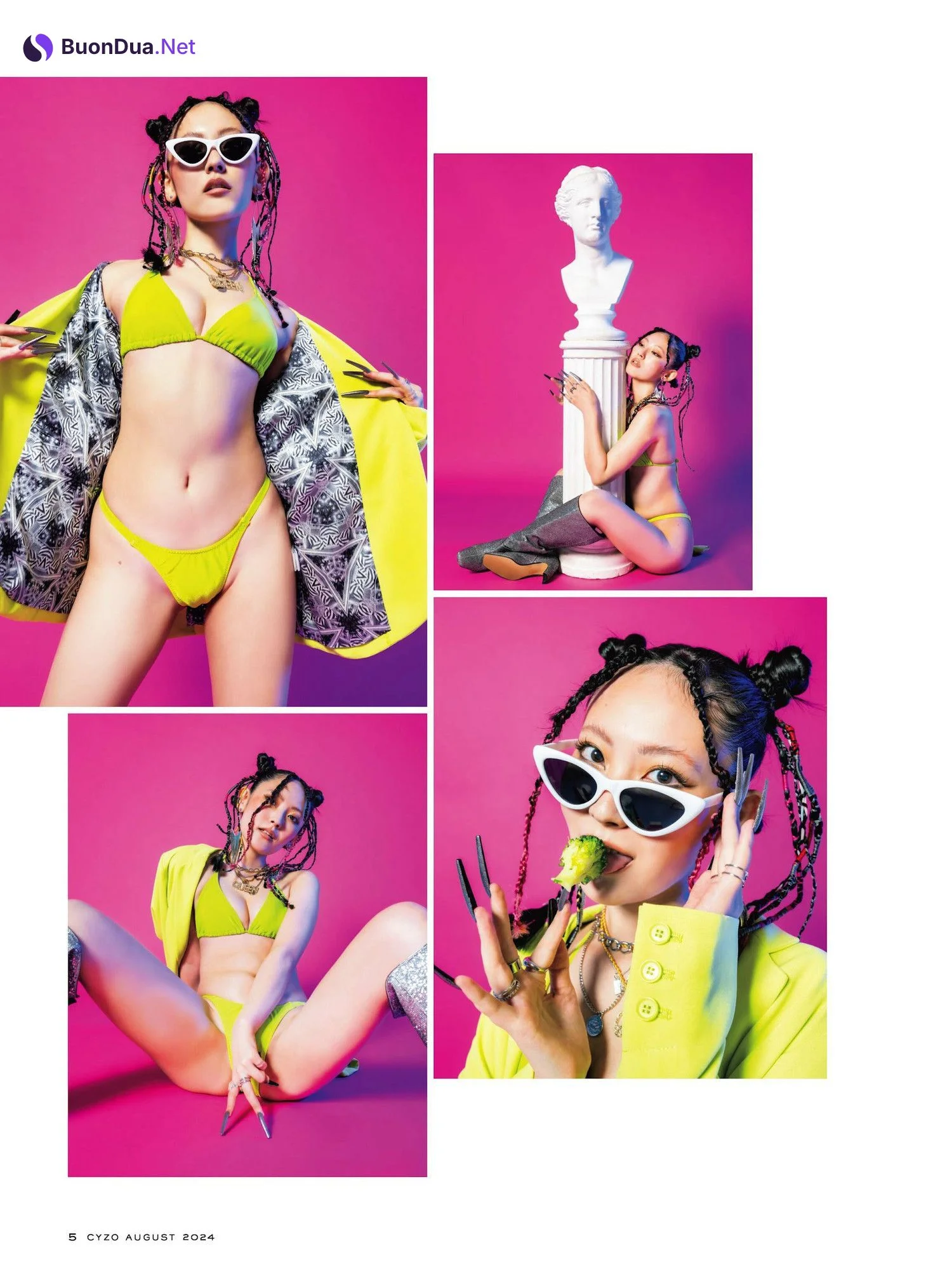 Moka Hayashida 林田百加, Cyzo 2024 No.08 (サイゾー 2024年8月号) - Photo 4