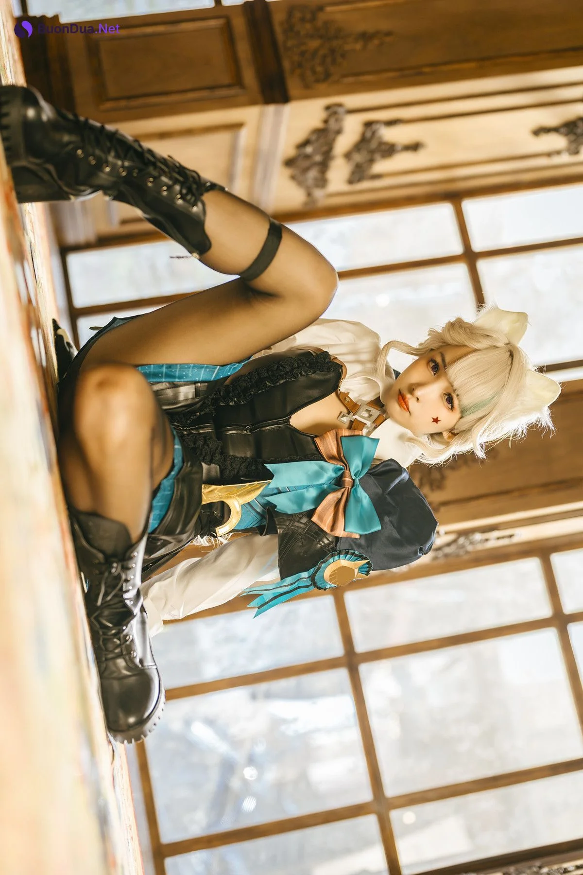 慕慕Momo, ヌード写真集 原神 Genshin 琳妮特的色情魔術 室内 - 사진 10