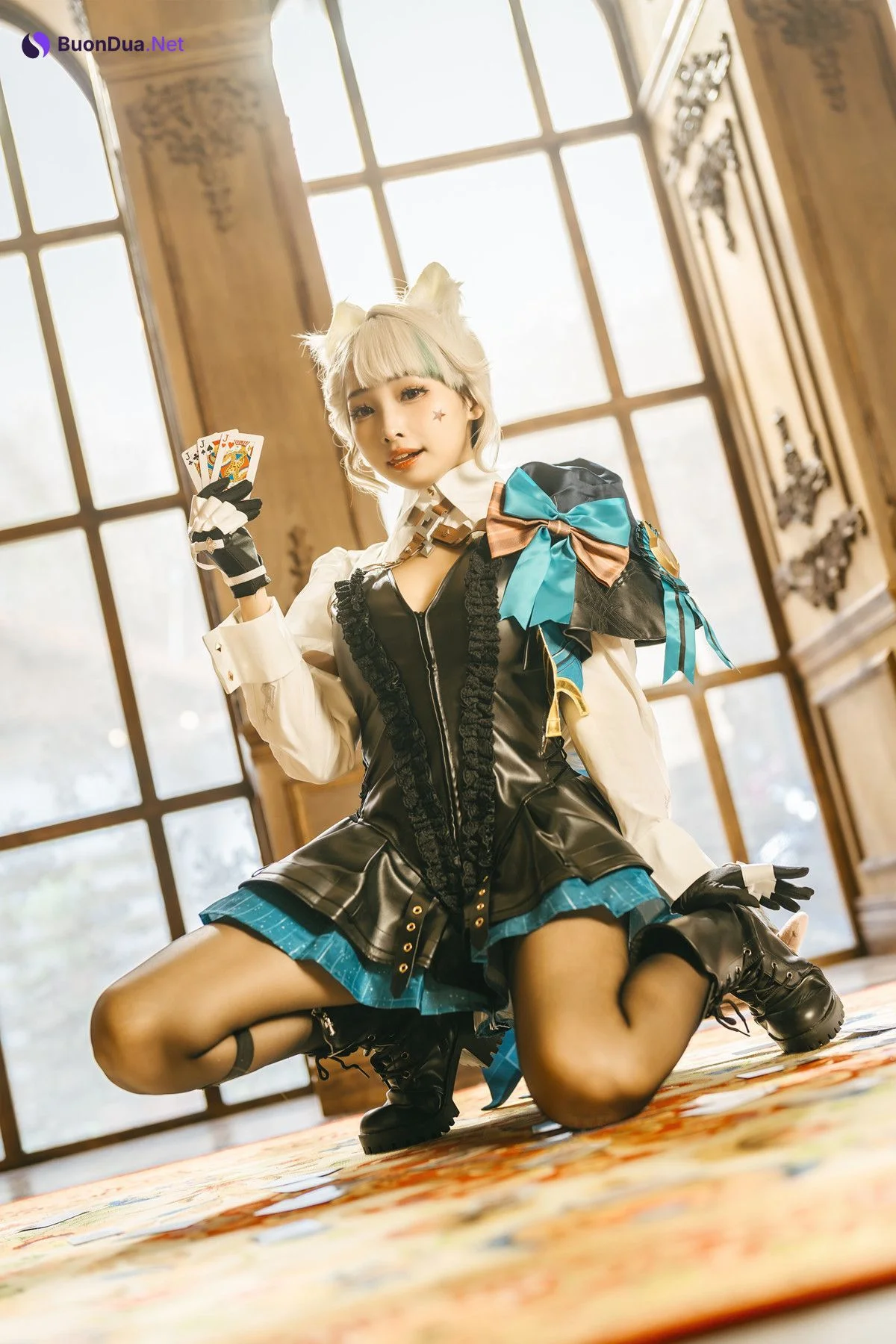 慕慕Momo, ヌード写真集 原神 Genshin 琳妮特的色情魔術 室内 - 사진 13
