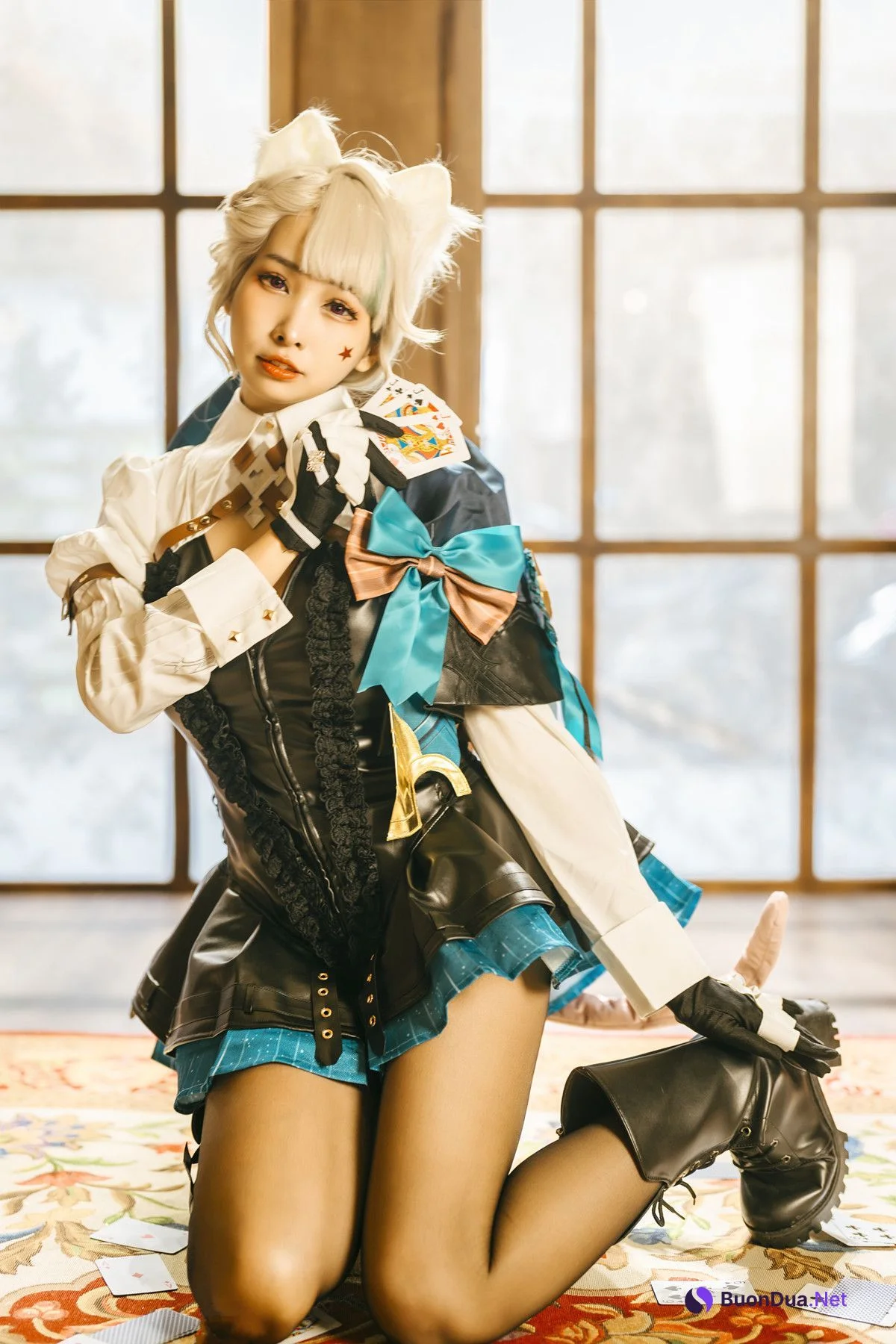 慕慕Momo, ヌード写真集 原神 Genshin 琳妮特的色情魔術 室内 - 사진 14