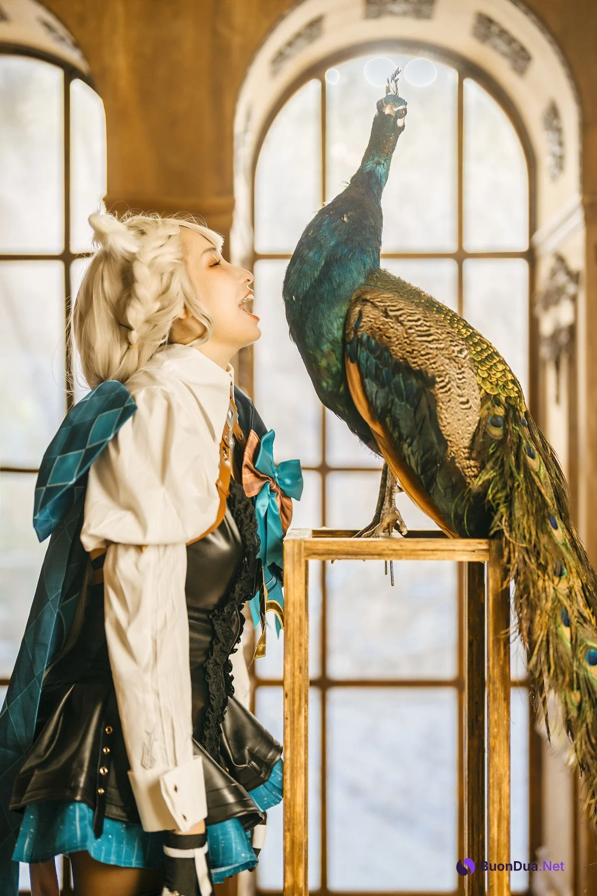 慕慕Momo, ヌード写真集 原神 Genshin 琳妮特的色情魔術 室内 - 사진 19