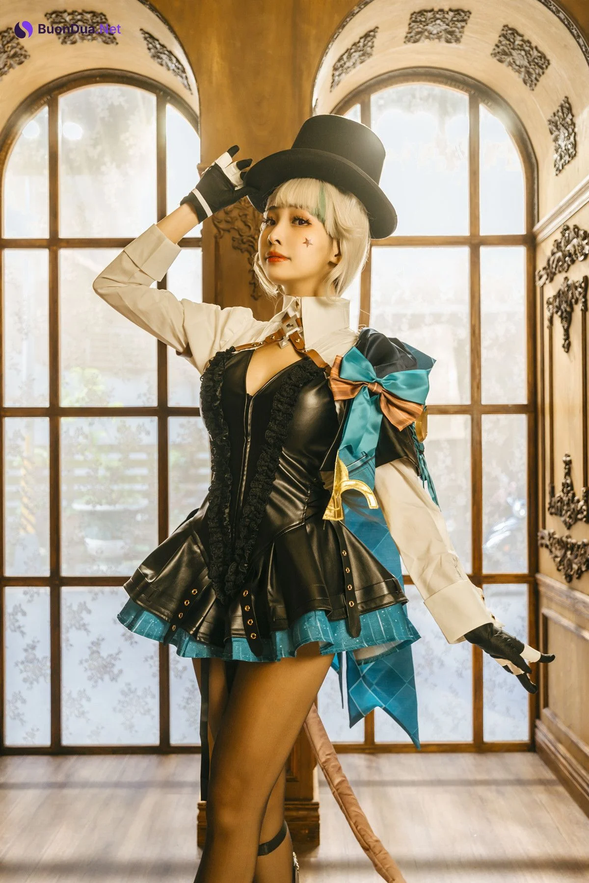 慕慕Momo, ヌード写真集 原神 Genshin 琳妮特的色情魔術 室内 - 사진 20