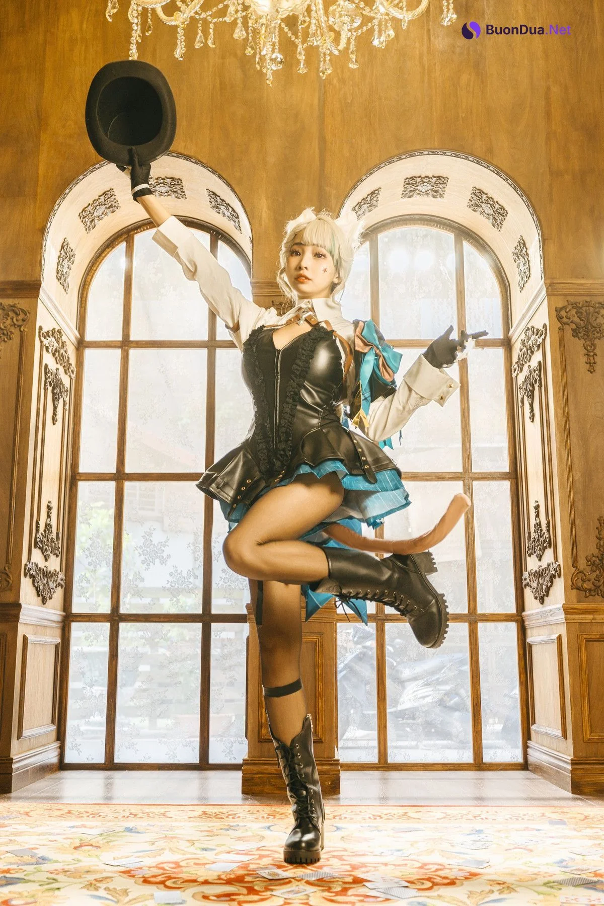 慕慕Momo, ヌード写真集 原神 Genshin 琳妮特的色情魔術 室内 - 사진 3