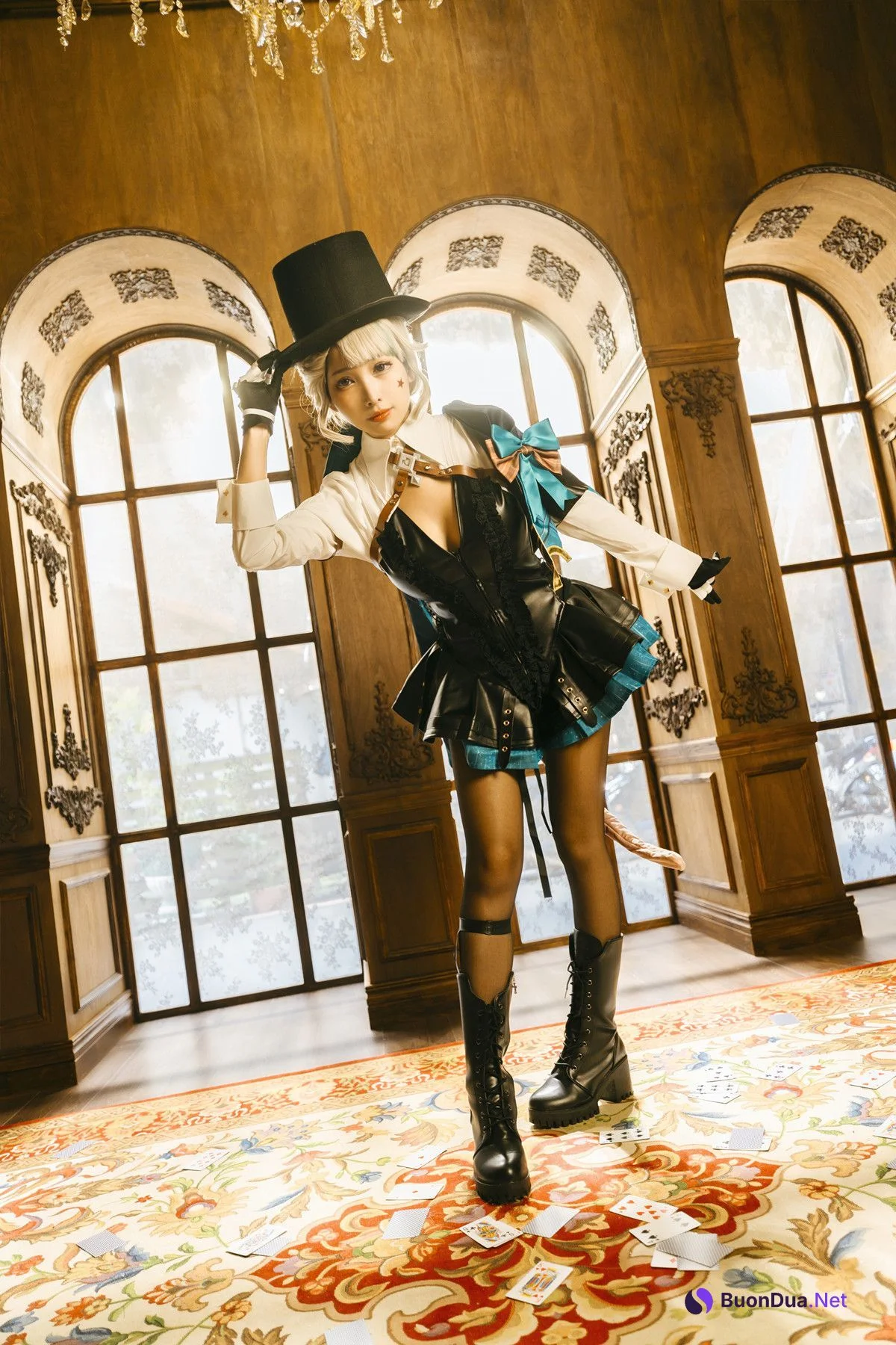 慕慕Momo, ヌード写真集 原神 Genshin 琳妮特的色情魔術 室内 - 사진 4