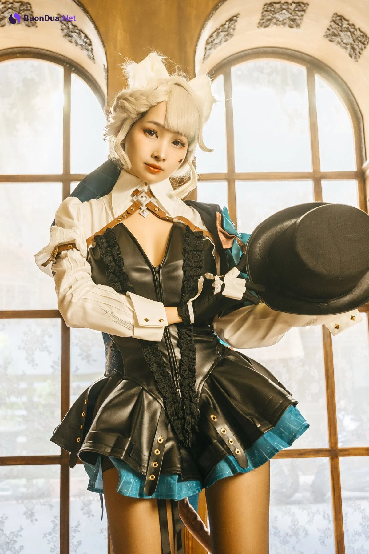 慕慕Momo, ヌード写真集 原神 Genshin 琳妮特的色情魔術 室内 - 사진 5